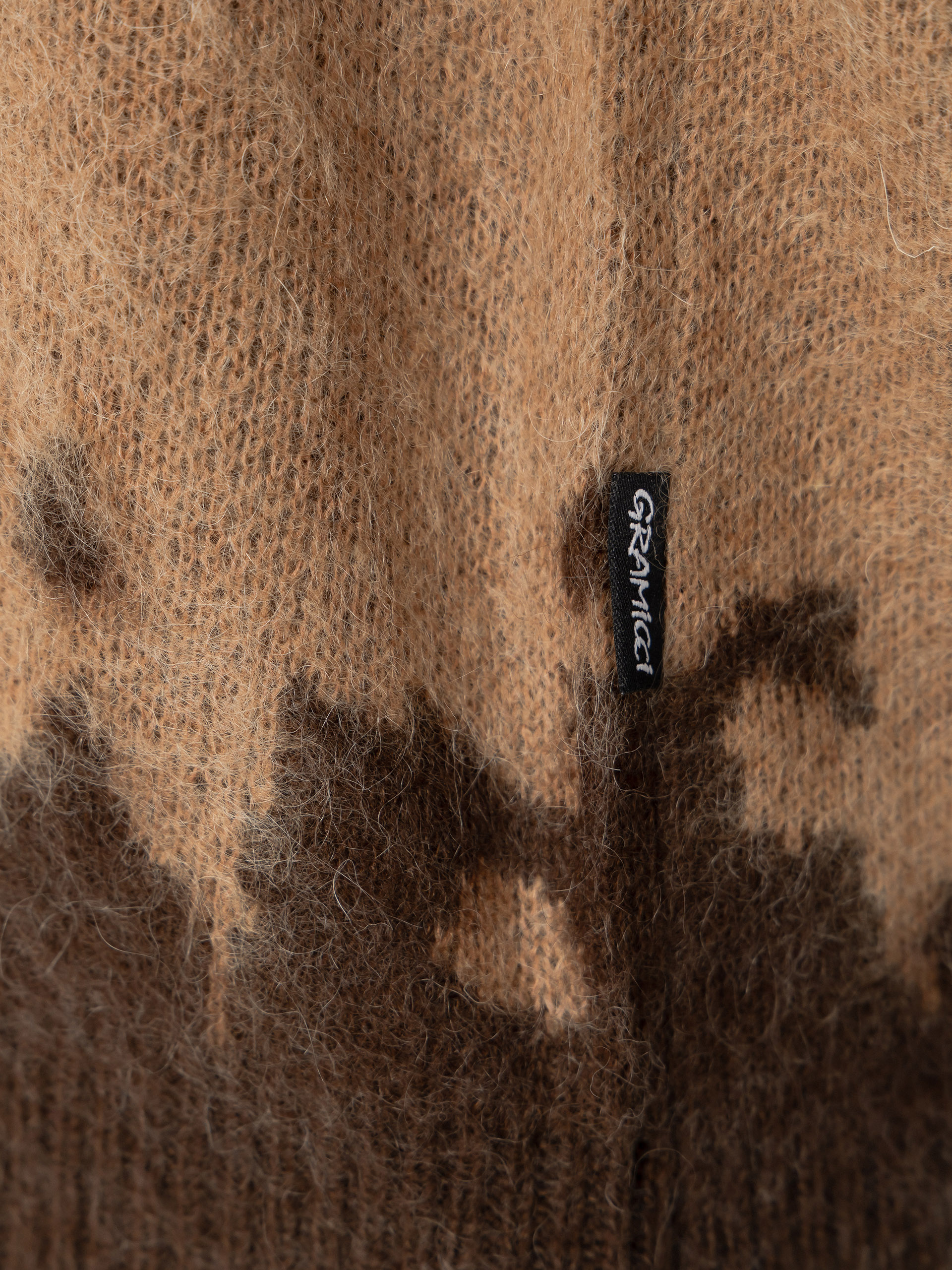 Пуловер Gramicci Mohair Splatter (taupe splatter)