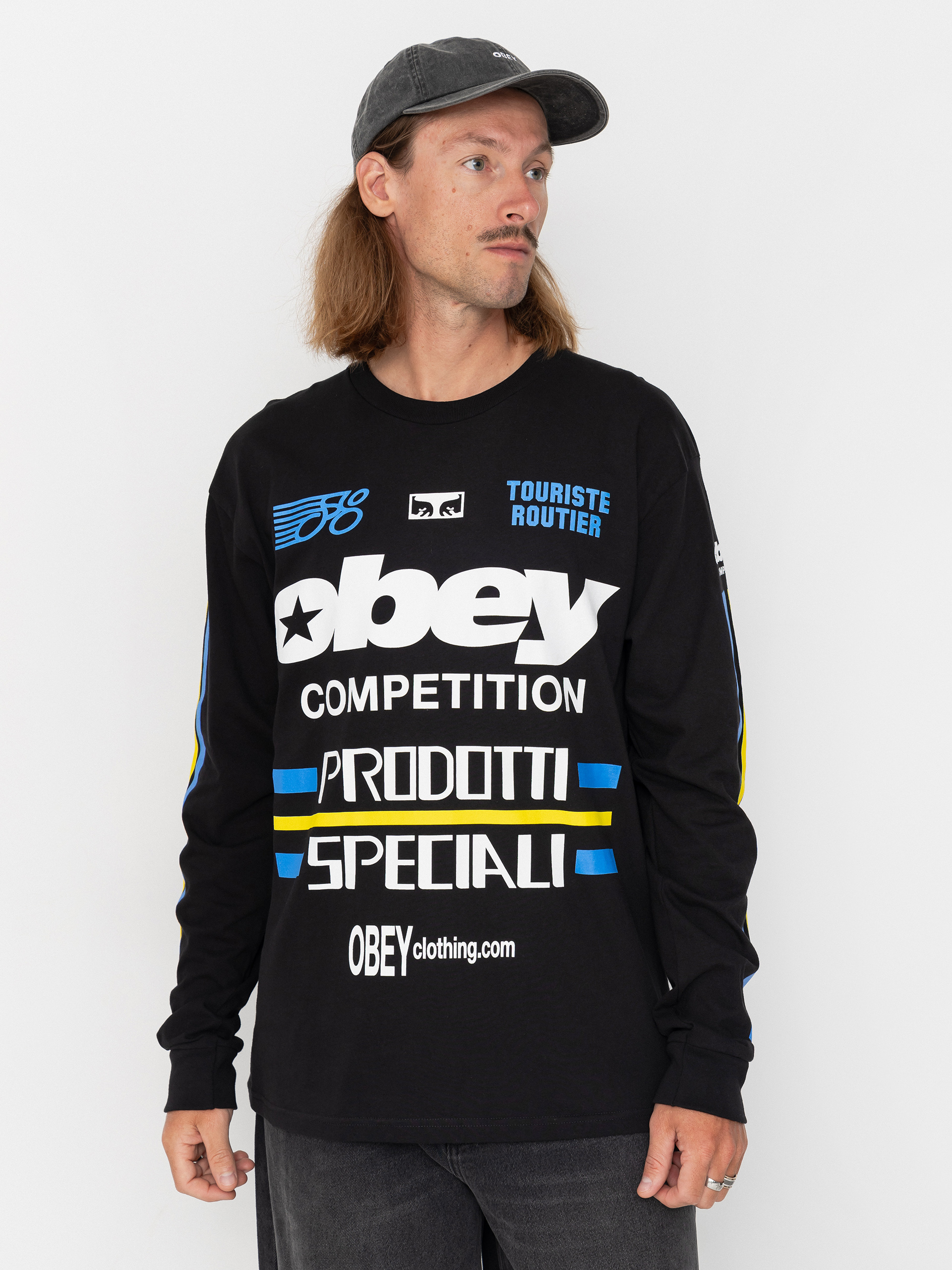 Блуза OBEY Competition (black)