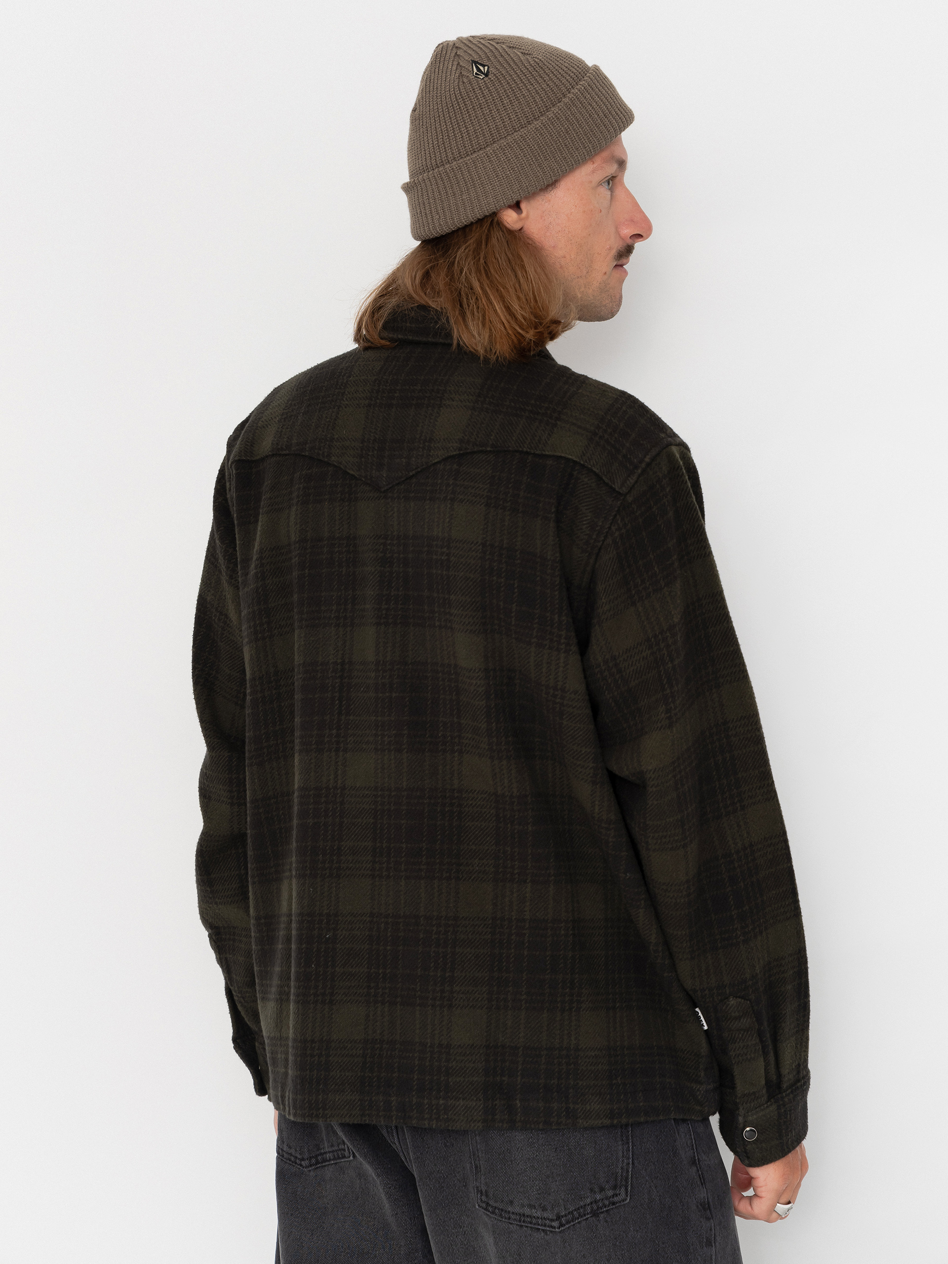 Яке OBEY Willie Zip Shirt (rosin multi)
