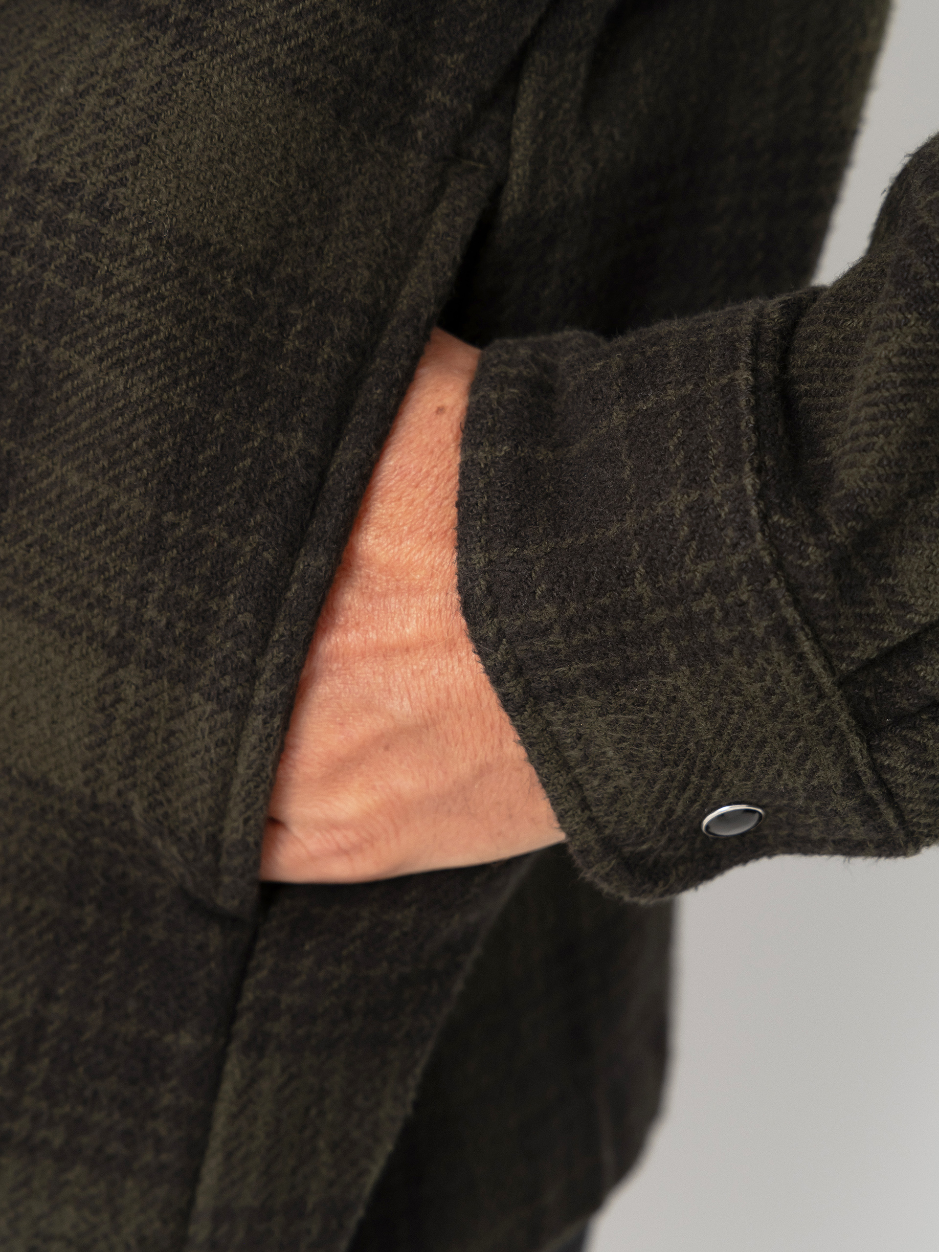 Яке OBEY Willie Zip Shirt (rosin multi)