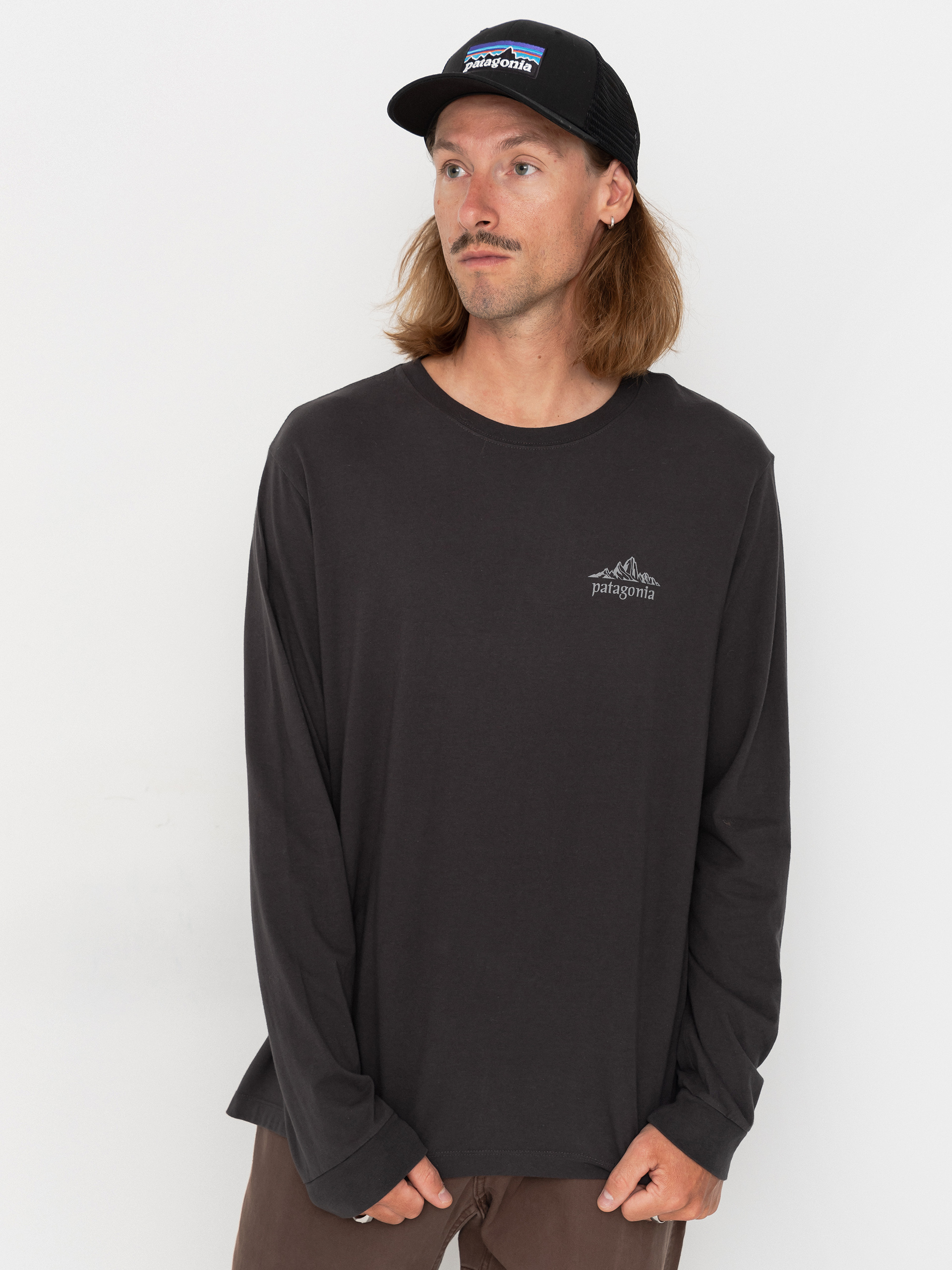 Блуза Patagonia Cloud Crag (ink black)