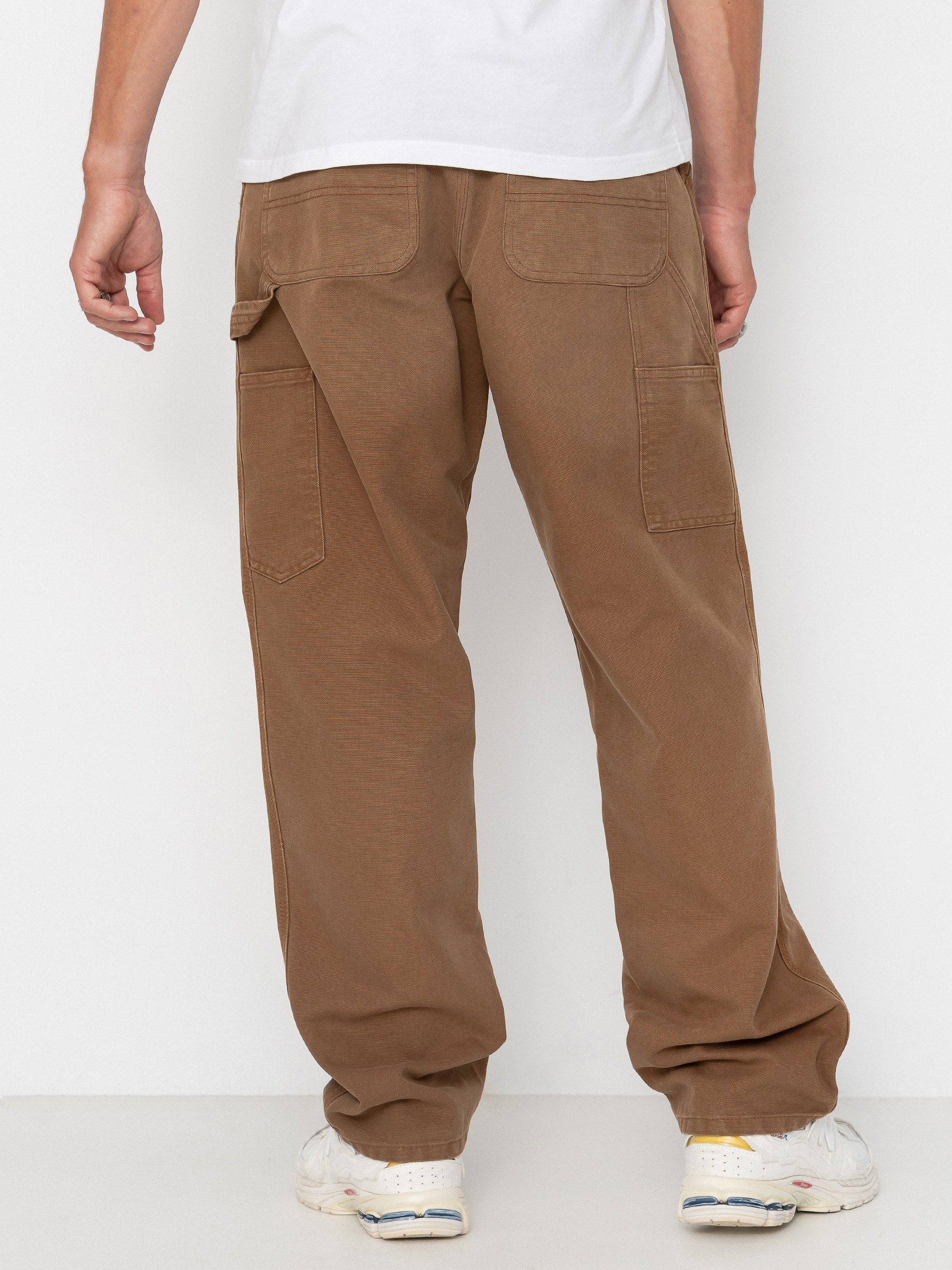 Панталони Carhartt WIP Single Knee (wip h brown/stone canvas)