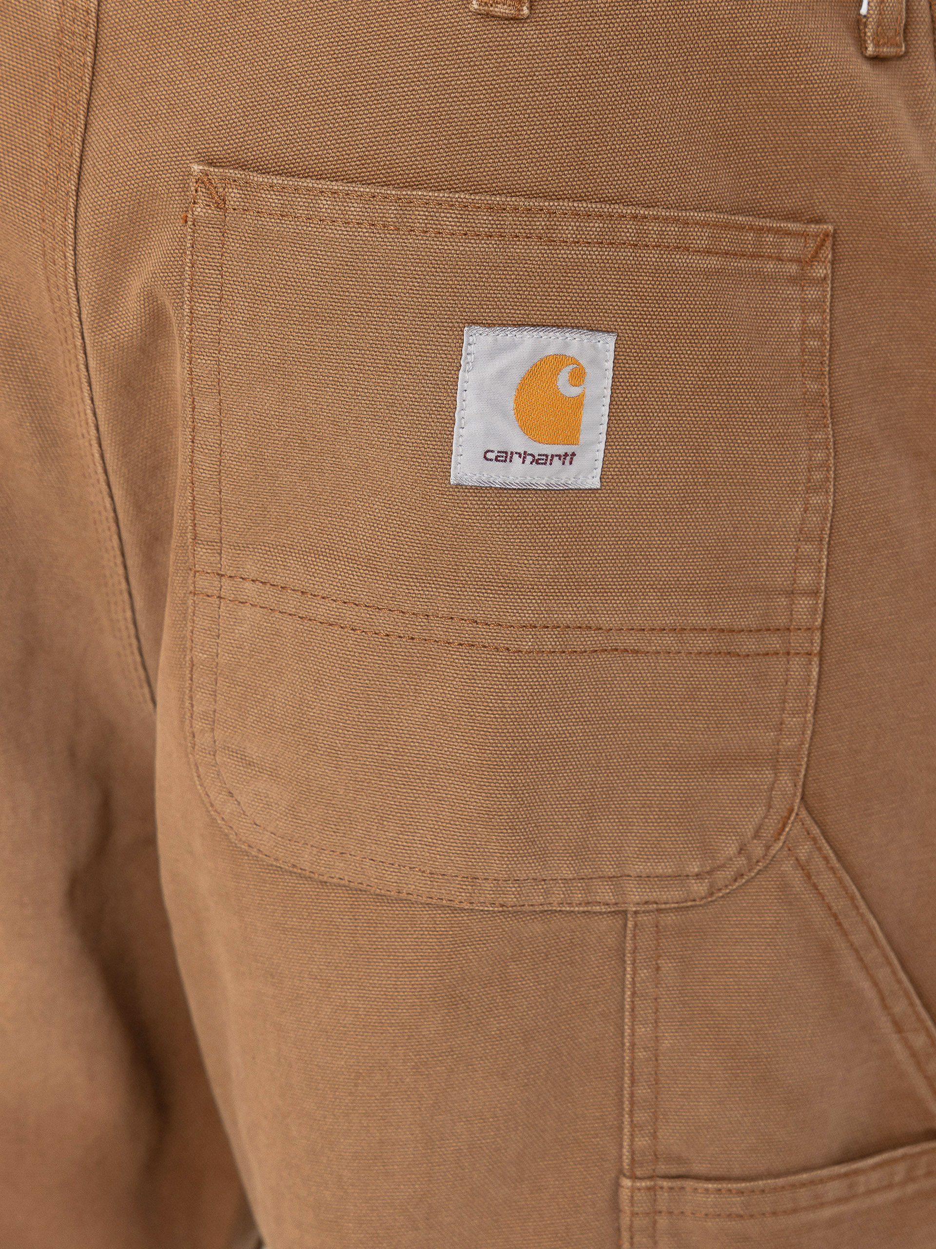 Панталони Carhartt WIP Single Knee (wip h brown/stone canvas)