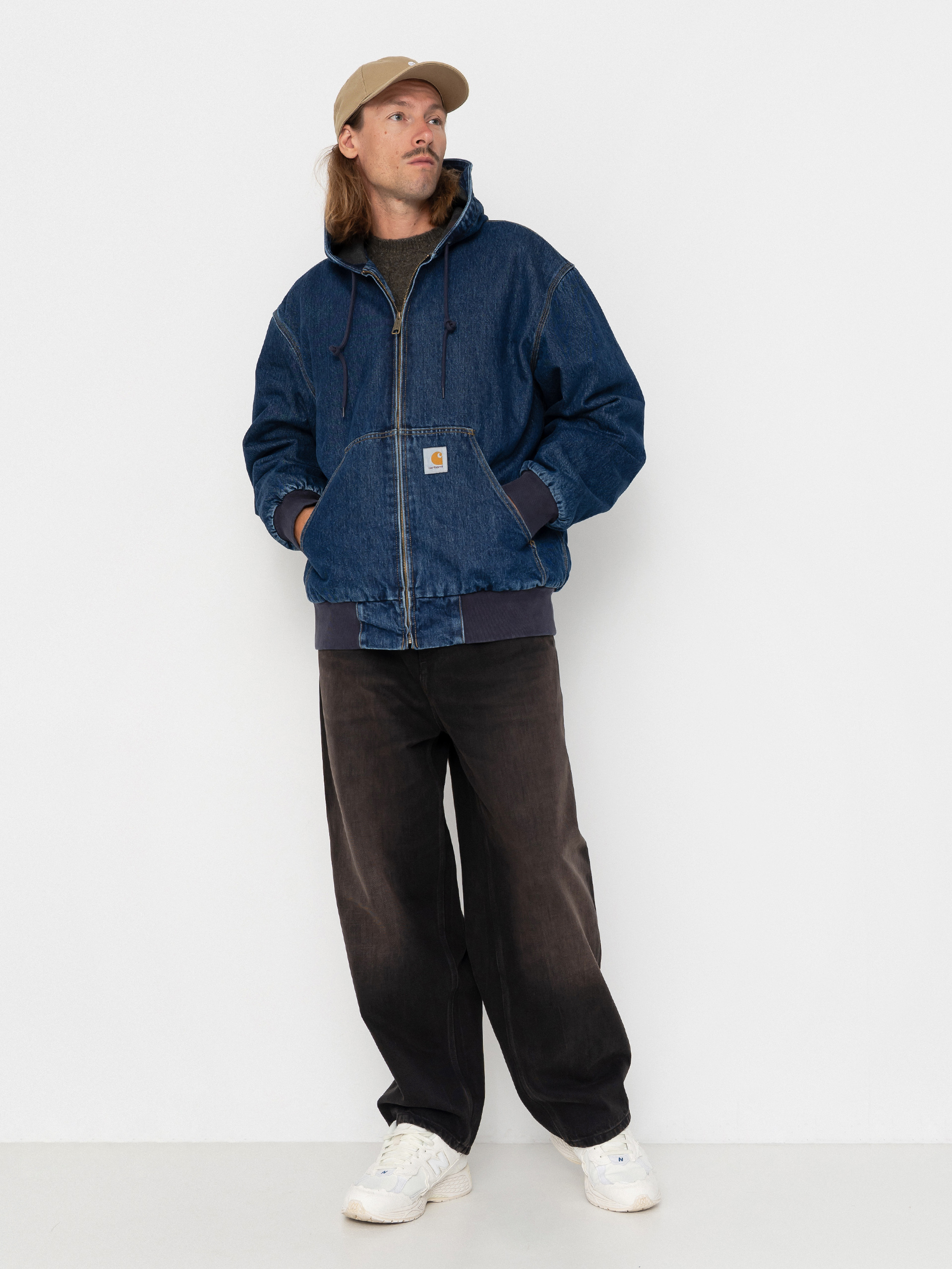 Яке Carhartt WIP OG Active (blue/stone washed)