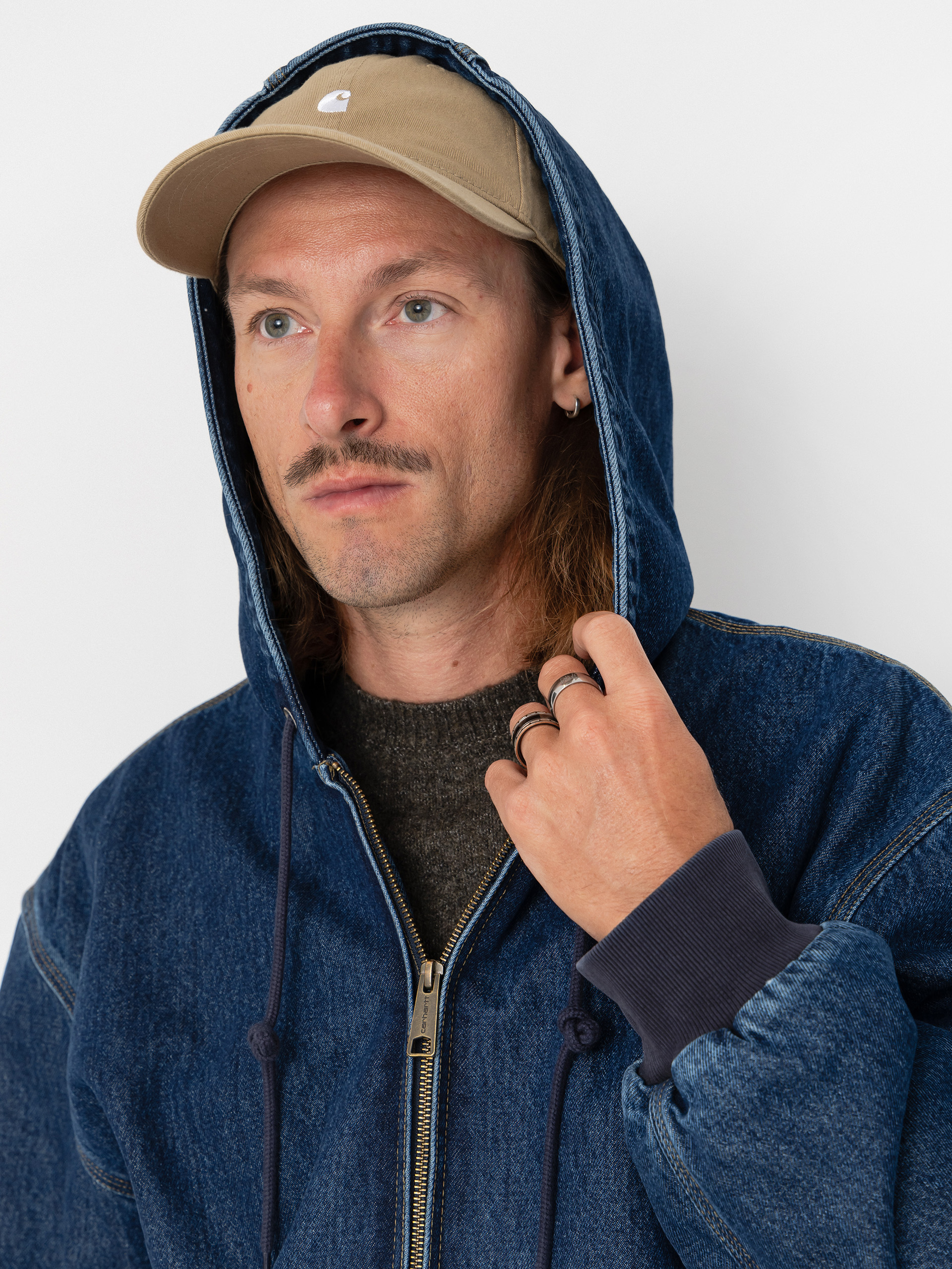 Яке Carhartt WIP OG Active (blue/stone washed)