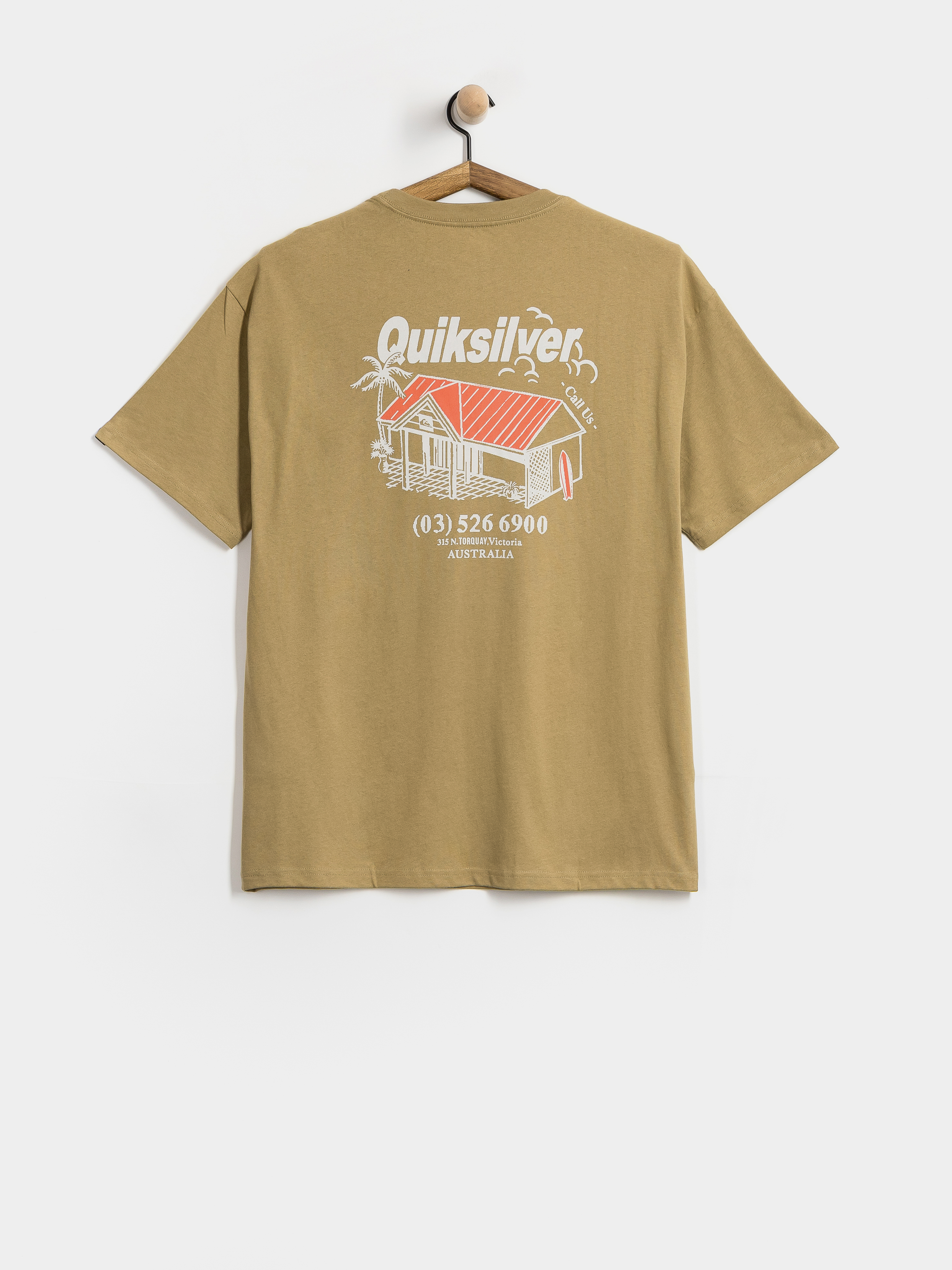 Тениска Quiksilver Deep House (kelp)