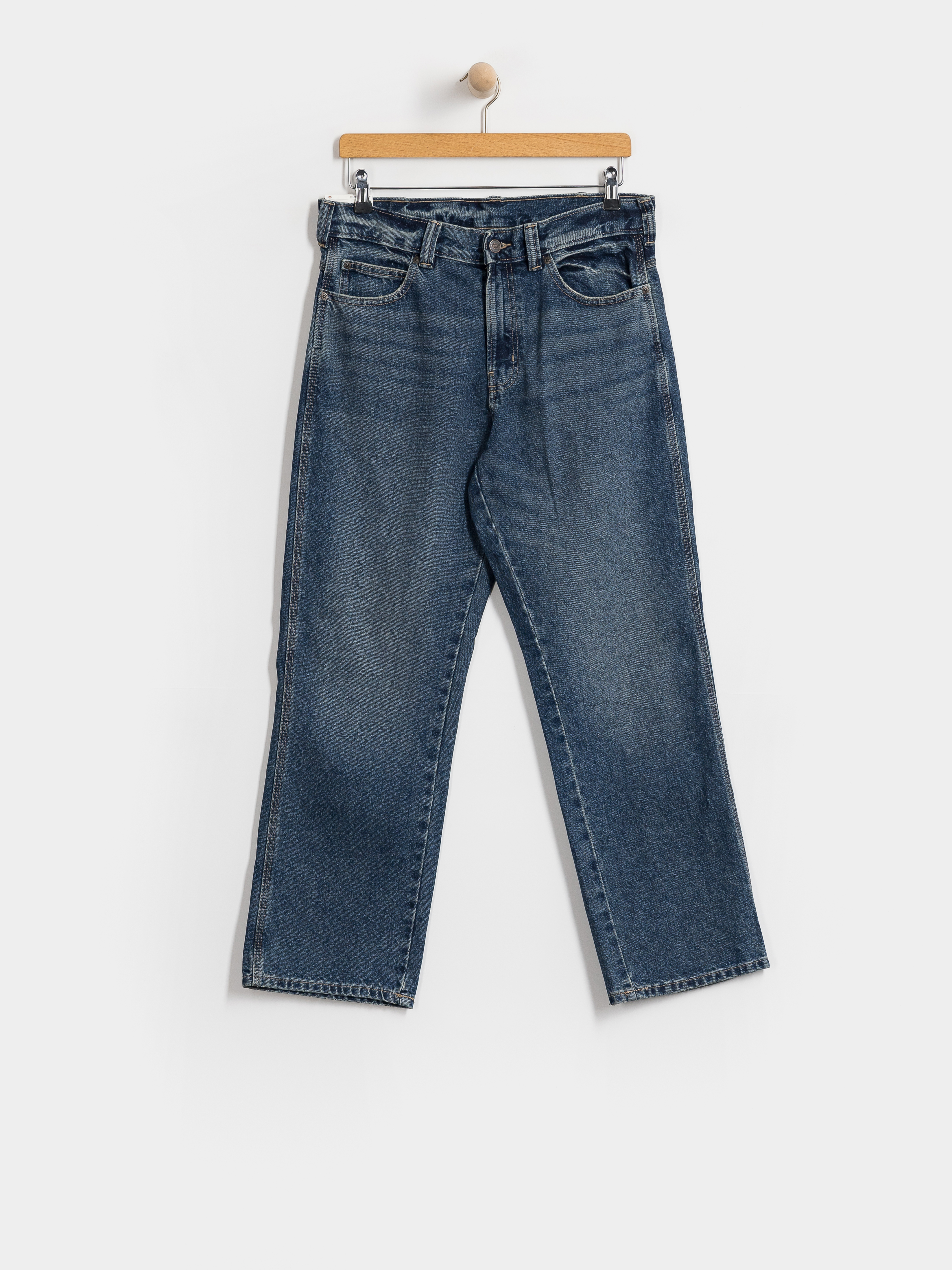 Панталони Dickies 954 Relaxed Straight Work (mid blue fade wash)