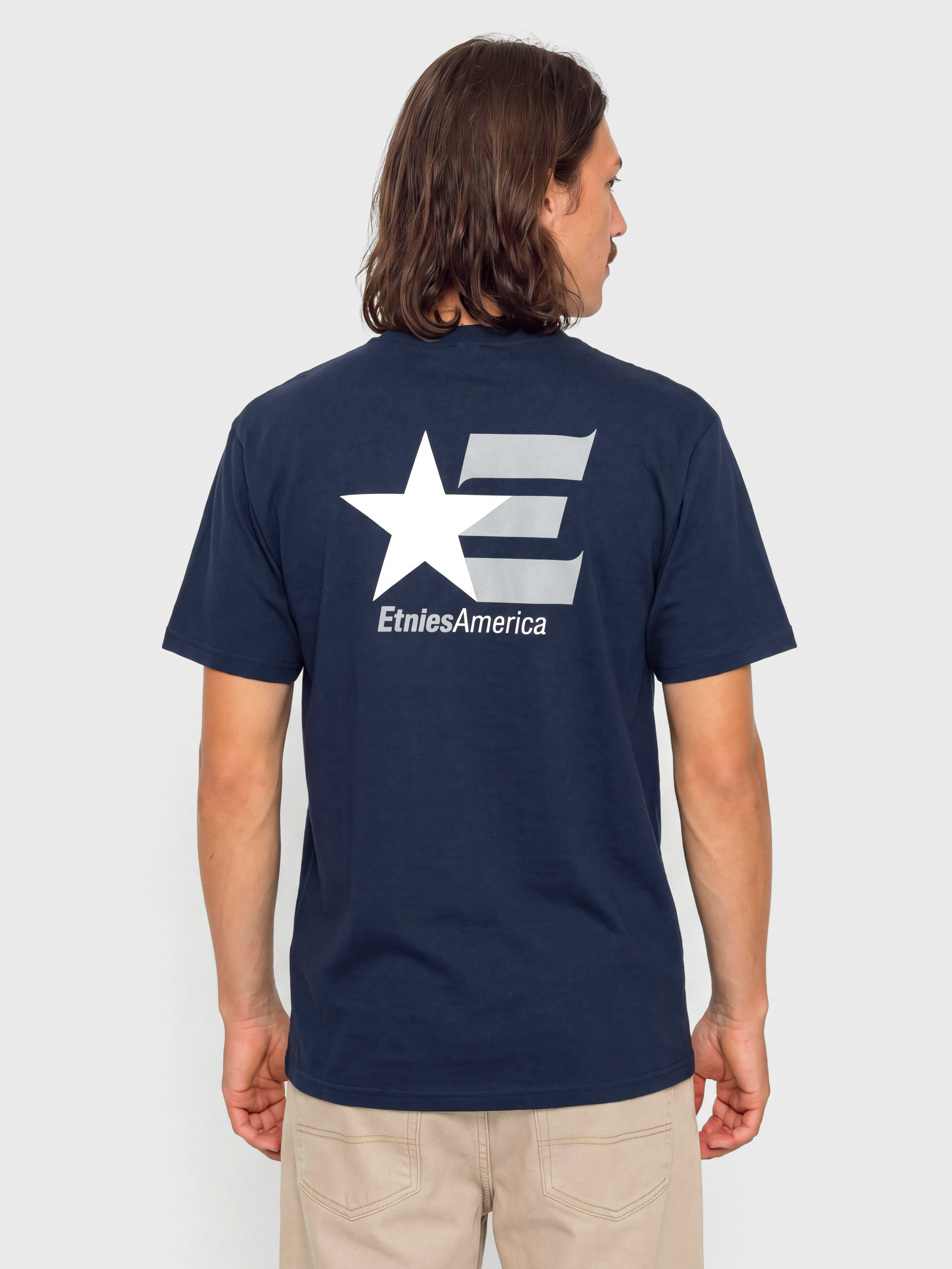 Тениска Etnies America (navy/white)