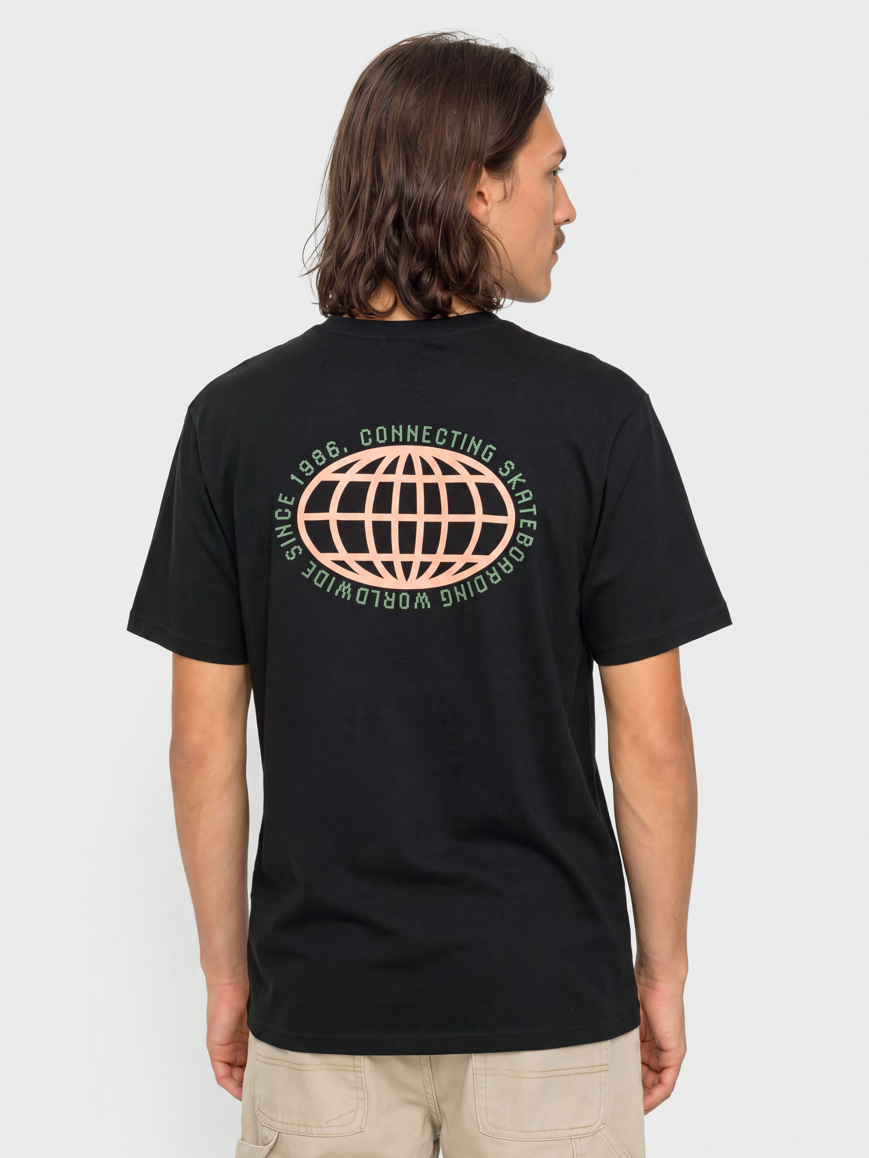 Тениска Etnies Worldwide (black)