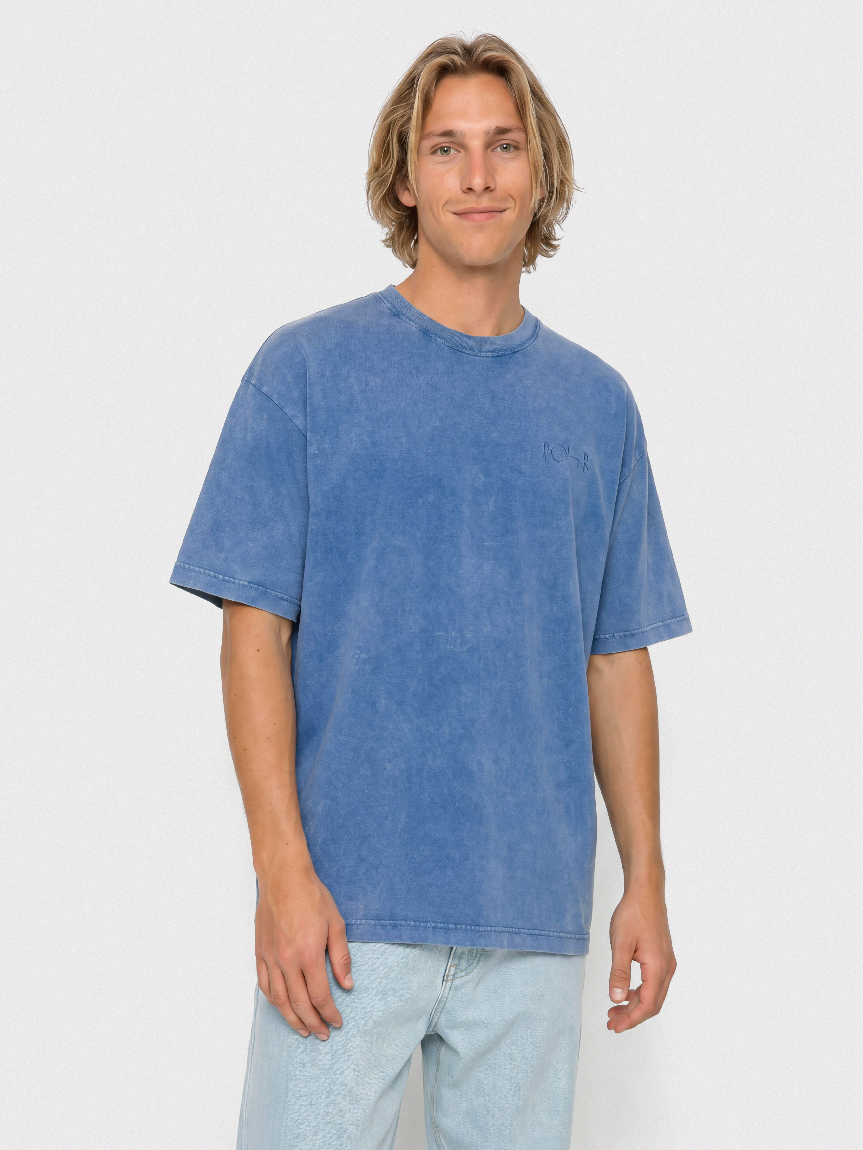 Тениска Polar Skate Fade (egyptian blue)