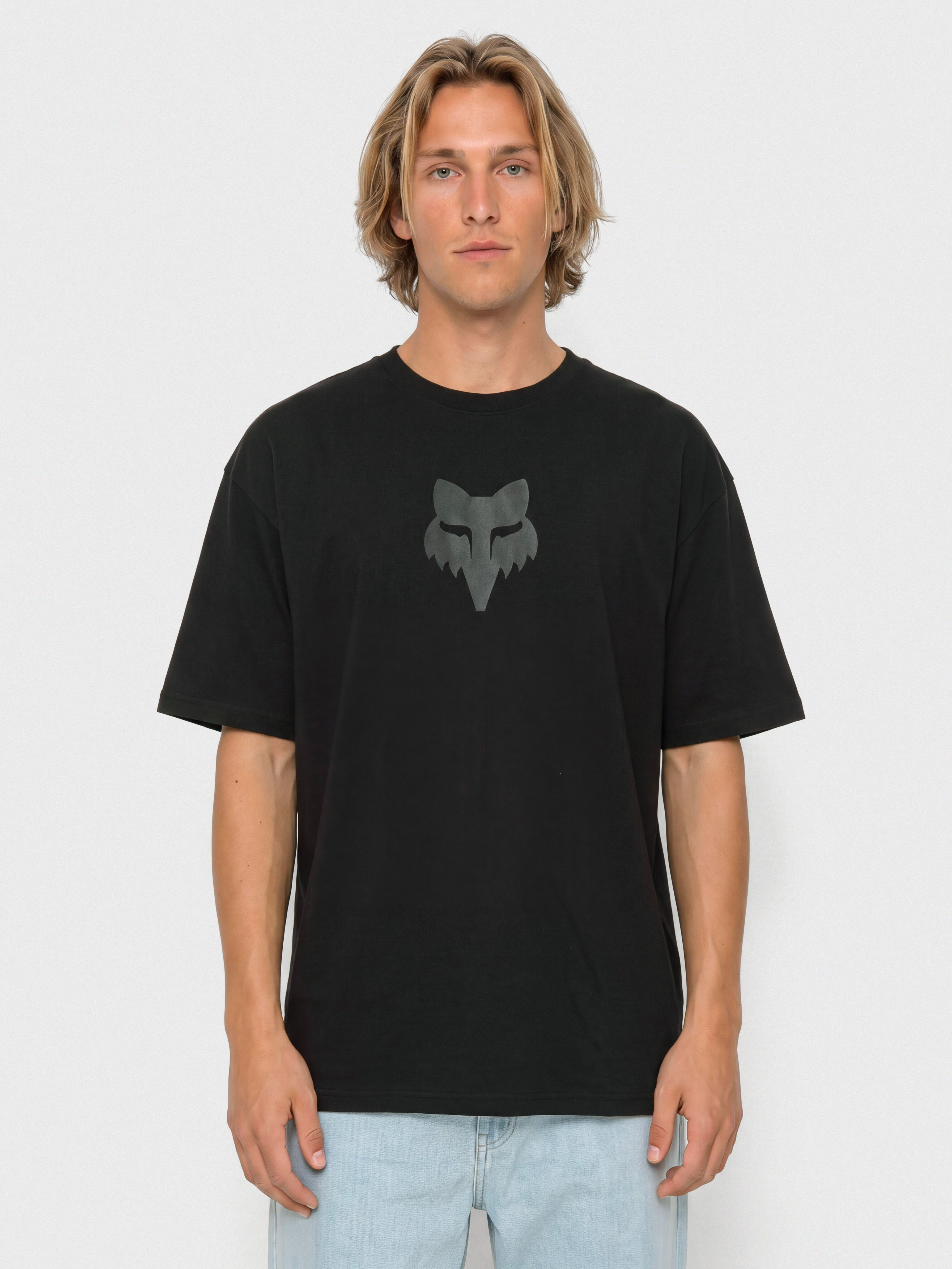 Тениска Fox Fox Head Heavyweight (black)