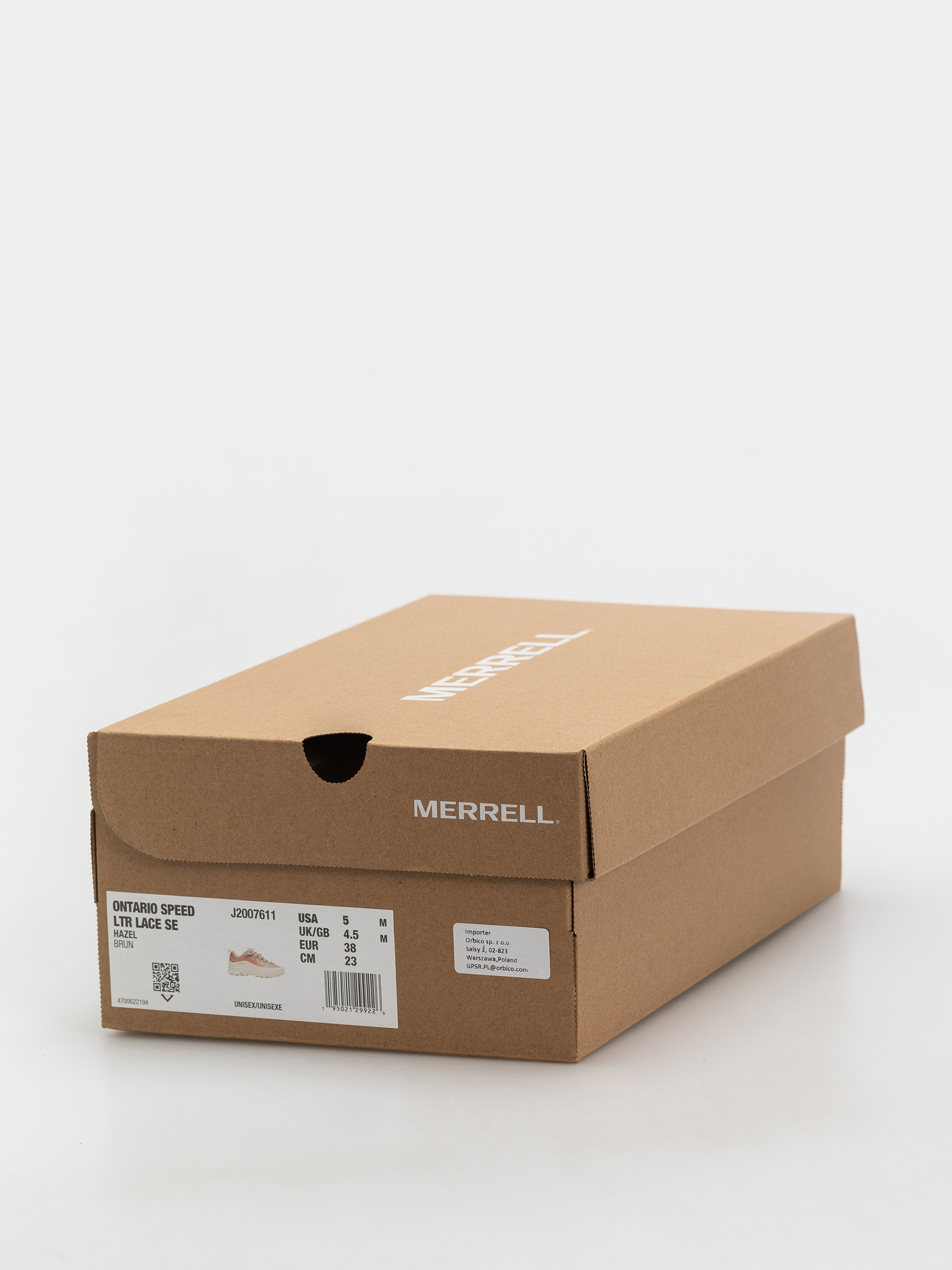 Обувки Merrell Ontario Speed Ltr Lace Se Wmn (hazel brun)