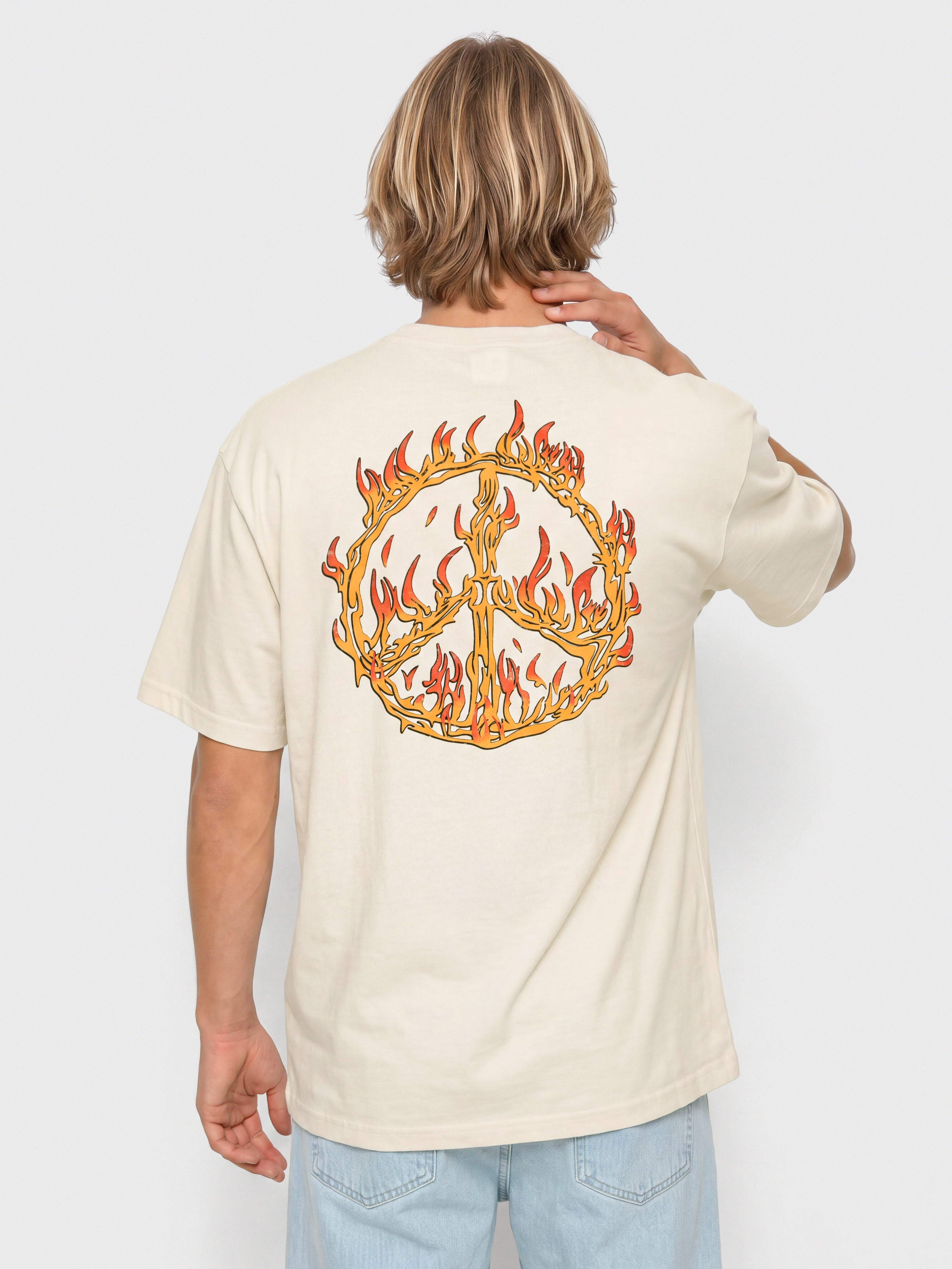 Тениска Hurley Built Fire Peace