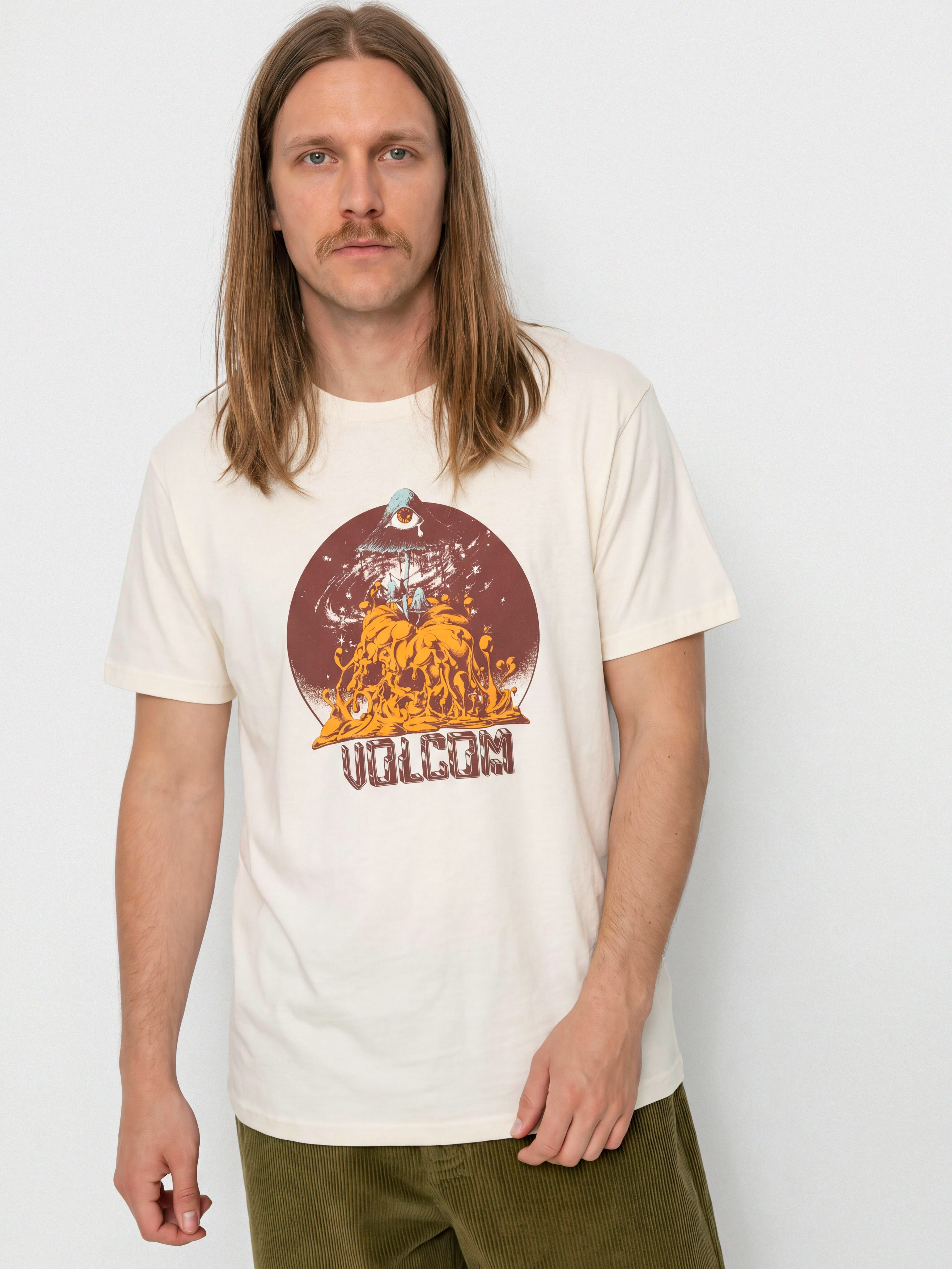 Тениска Volcom Fa Callum Rooney (off white)