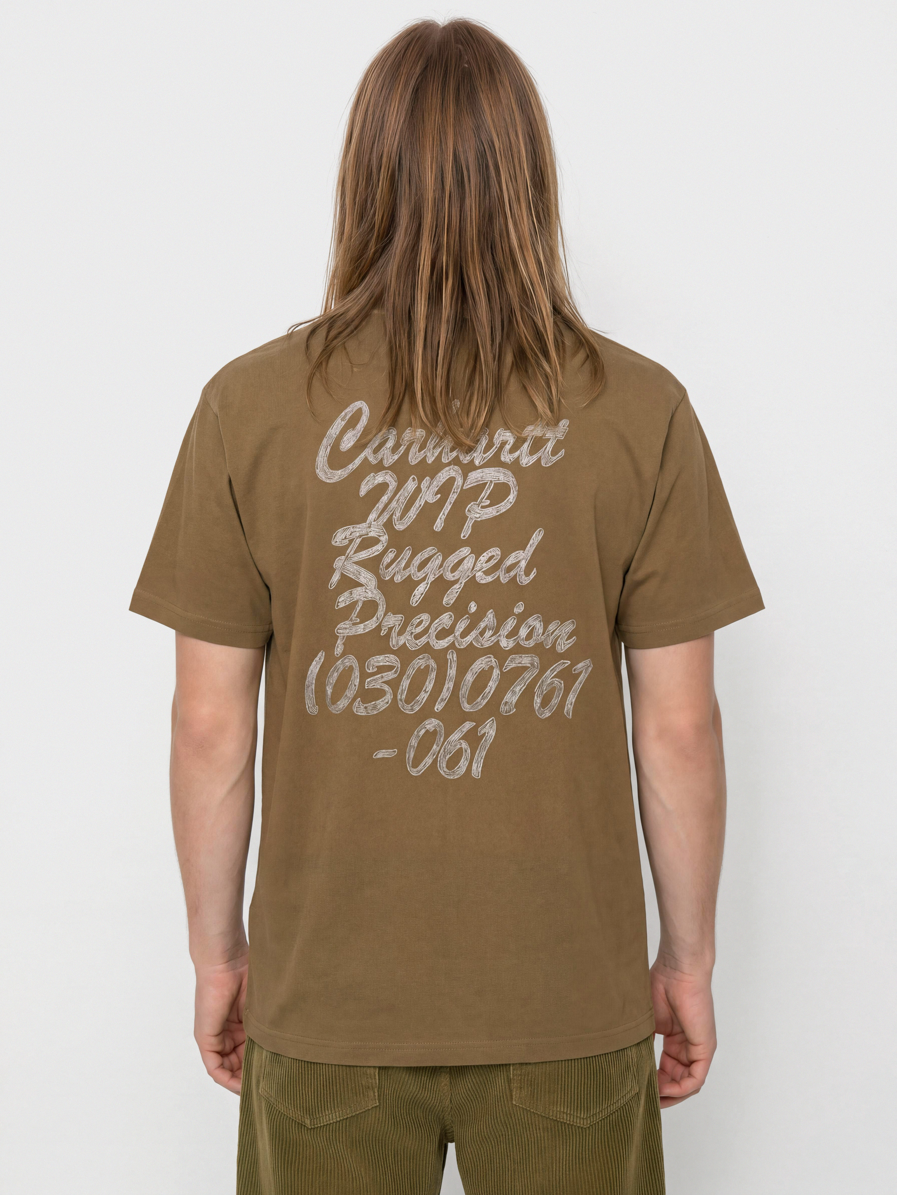 u0422u0435u043du0438u0441u043au0430 Carhartt WIP Hatching Script (wip h brown/garment dyed)