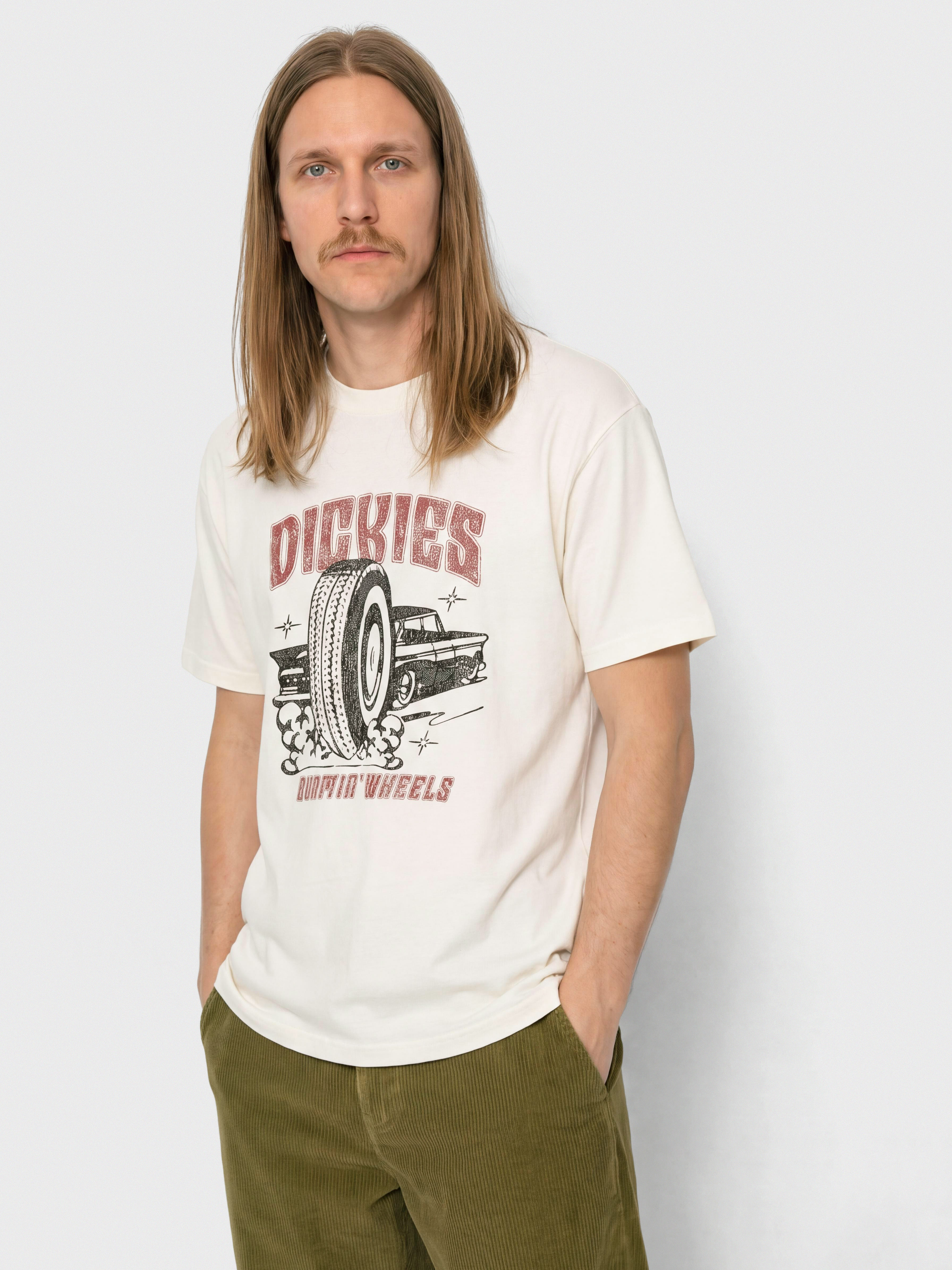 Тениска Dickies Titusville (egret)