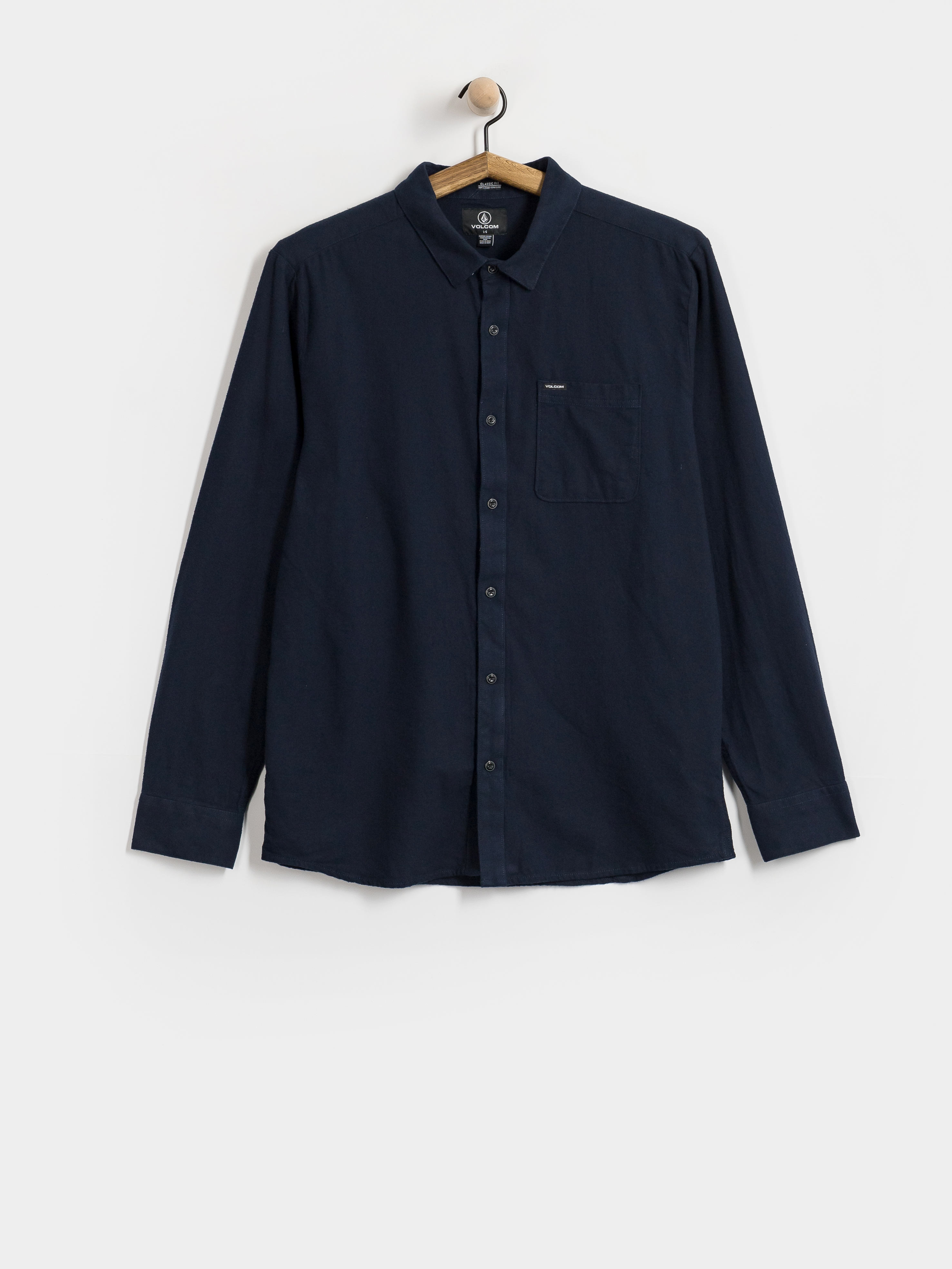 Риза Volcom Caden Solid Ls (marine)