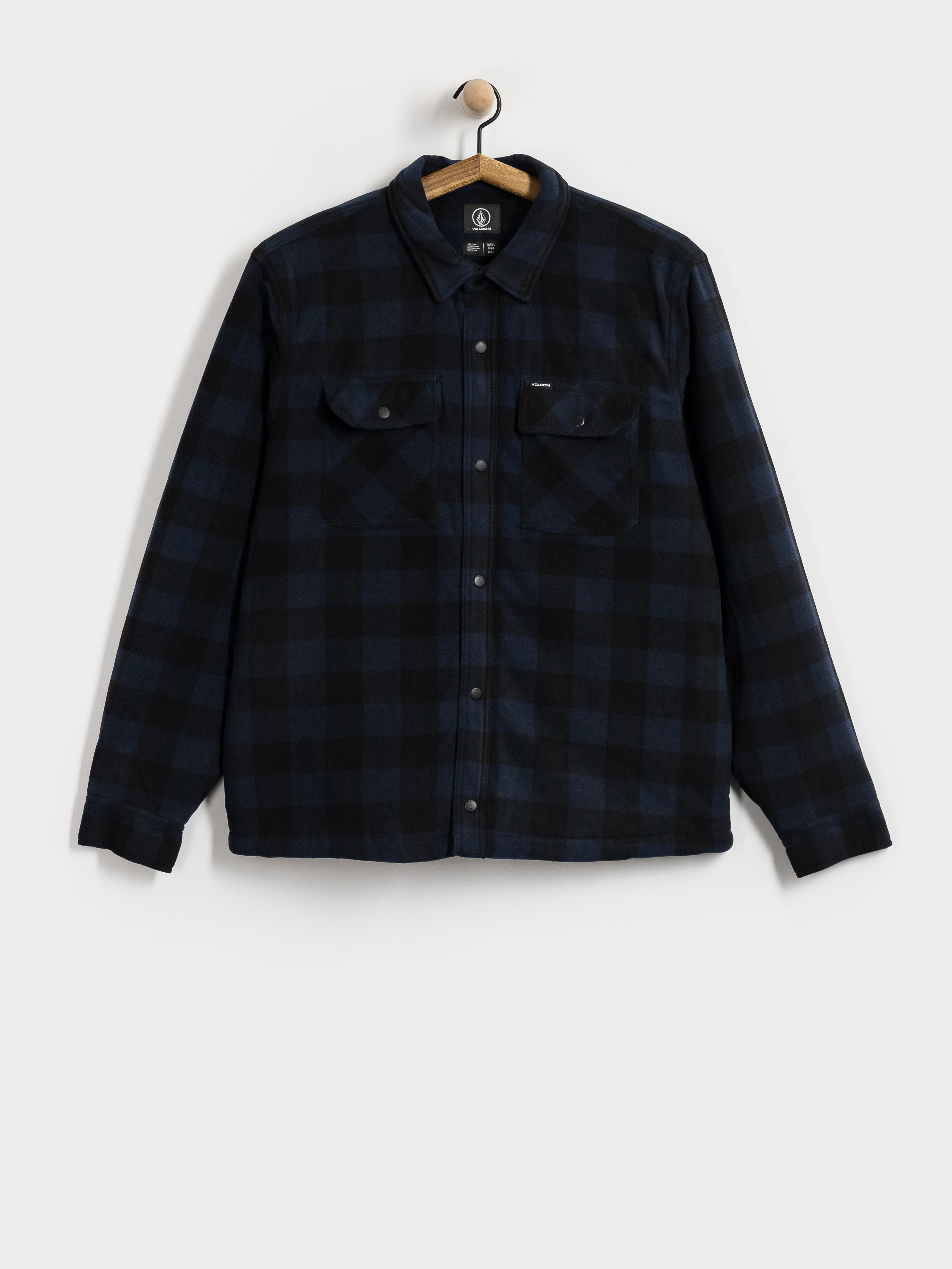 Суитшърт с качулка Volcom Bowered II HD (marine)