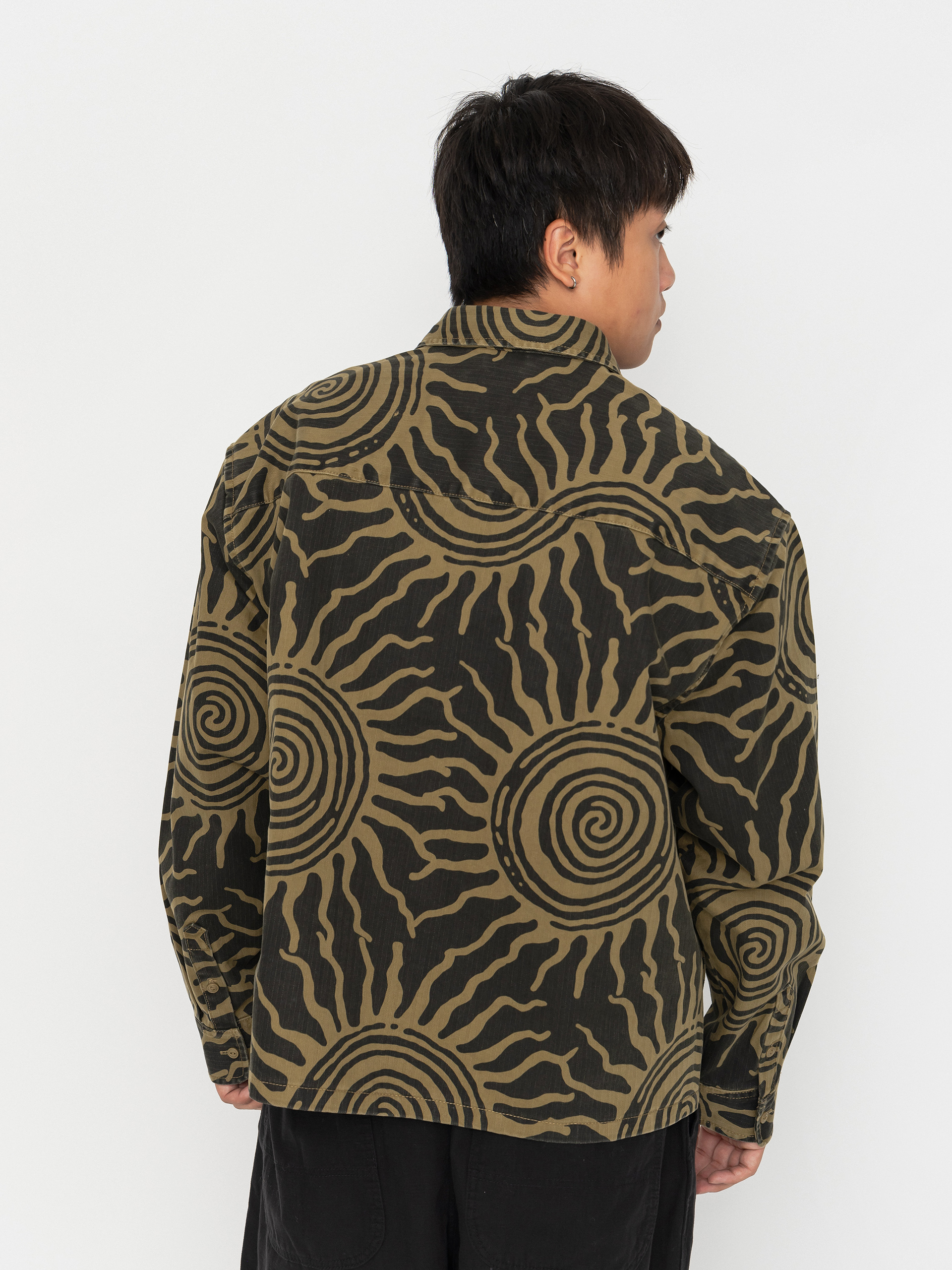 Риза Vans Martinez Cotton Overshirt (faded black)
