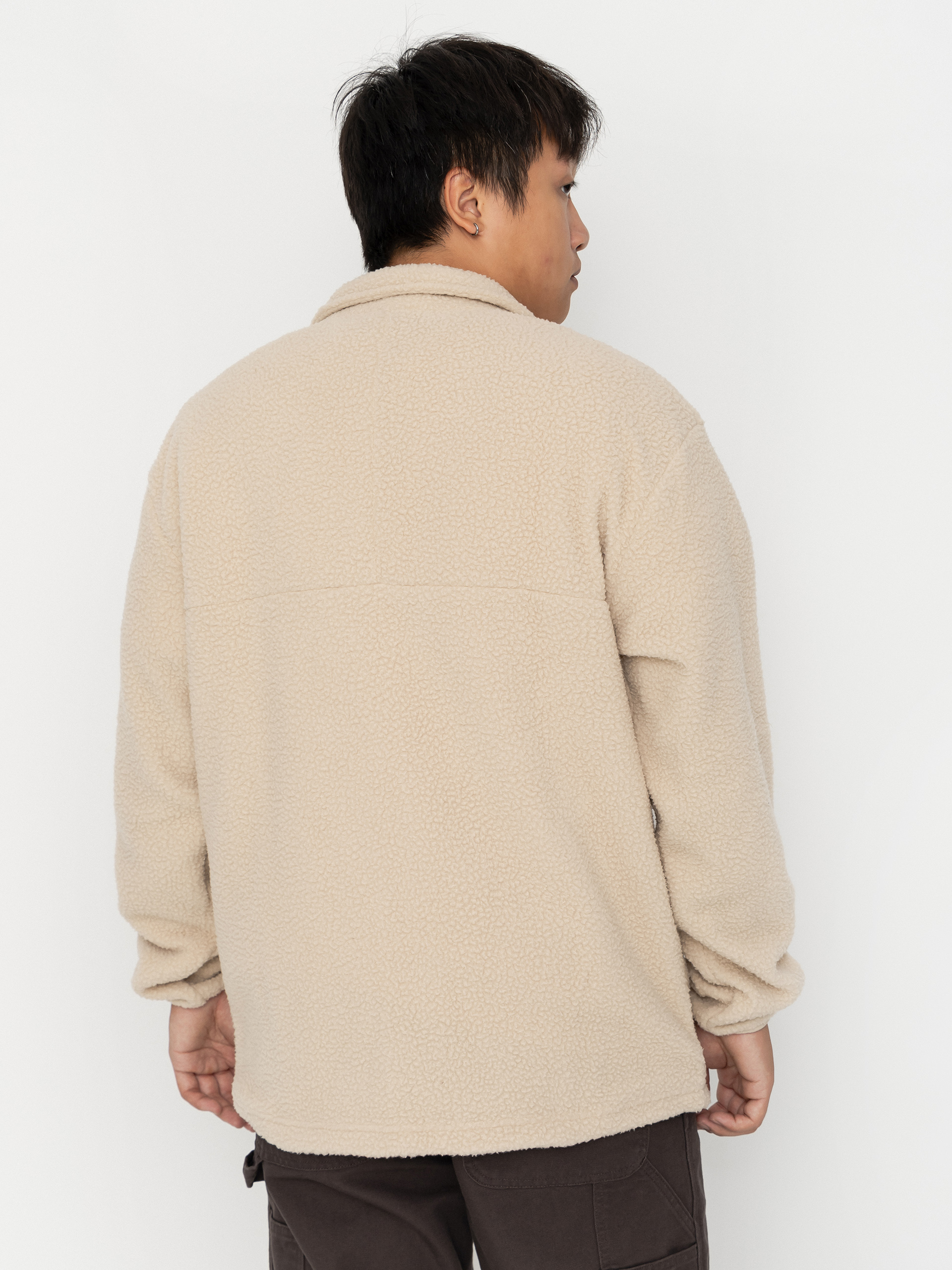 Мъжки Поларени суитшърт Quiksilver Clean Coast Fz (peyote)
