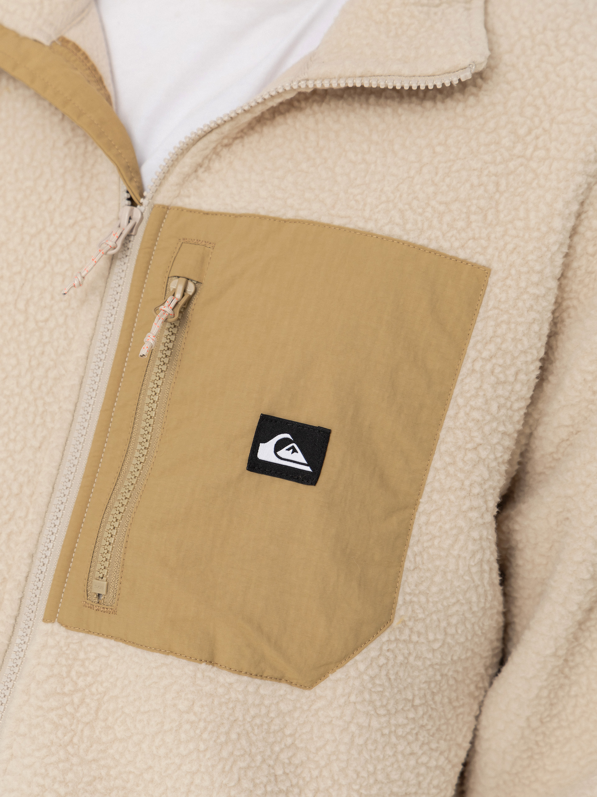 Мъжки Поларени суитшърт Quiksilver Clean Coast Fz (peyote)