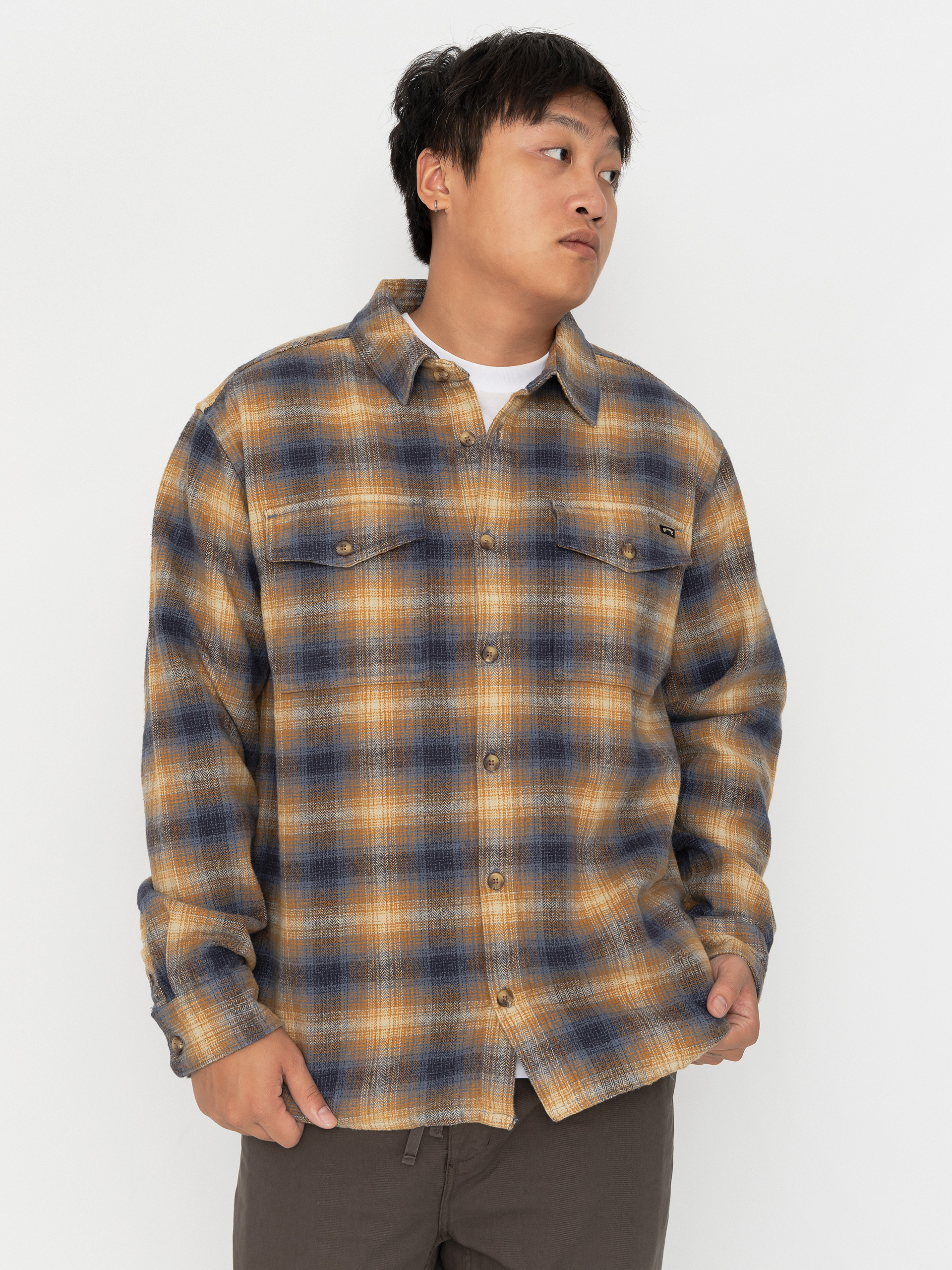 Риза Billabong Ventura Overshirt (blue graphite)