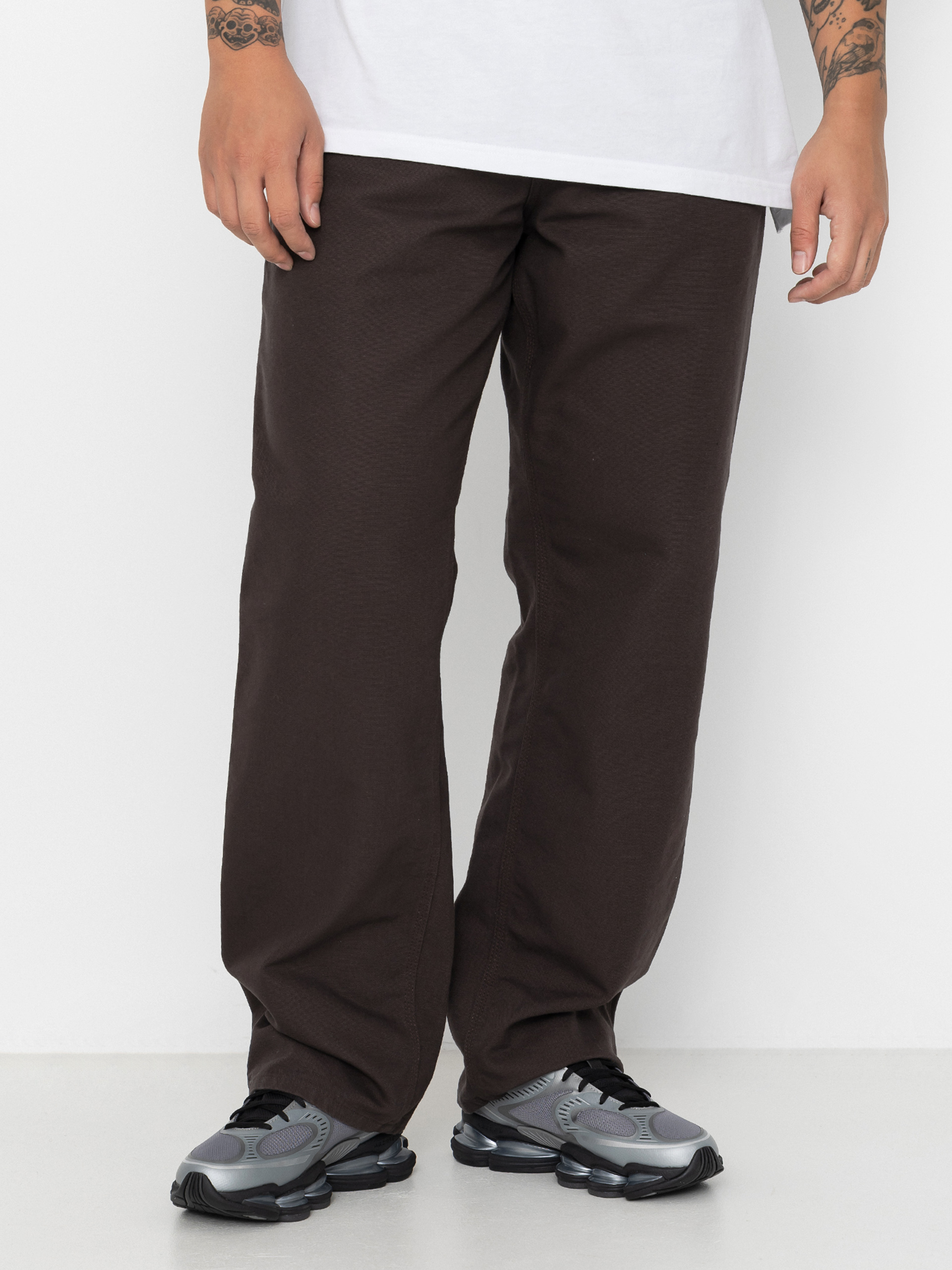 Панталони Carhartt WIP Single Knee (tobacco/rinsed)