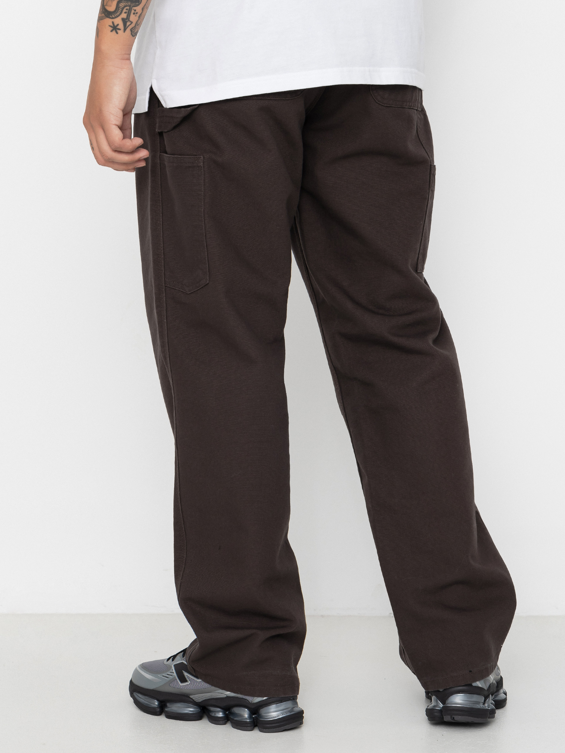 Панталони Carhartt WIP Single Knee (tobacco/rinsed)