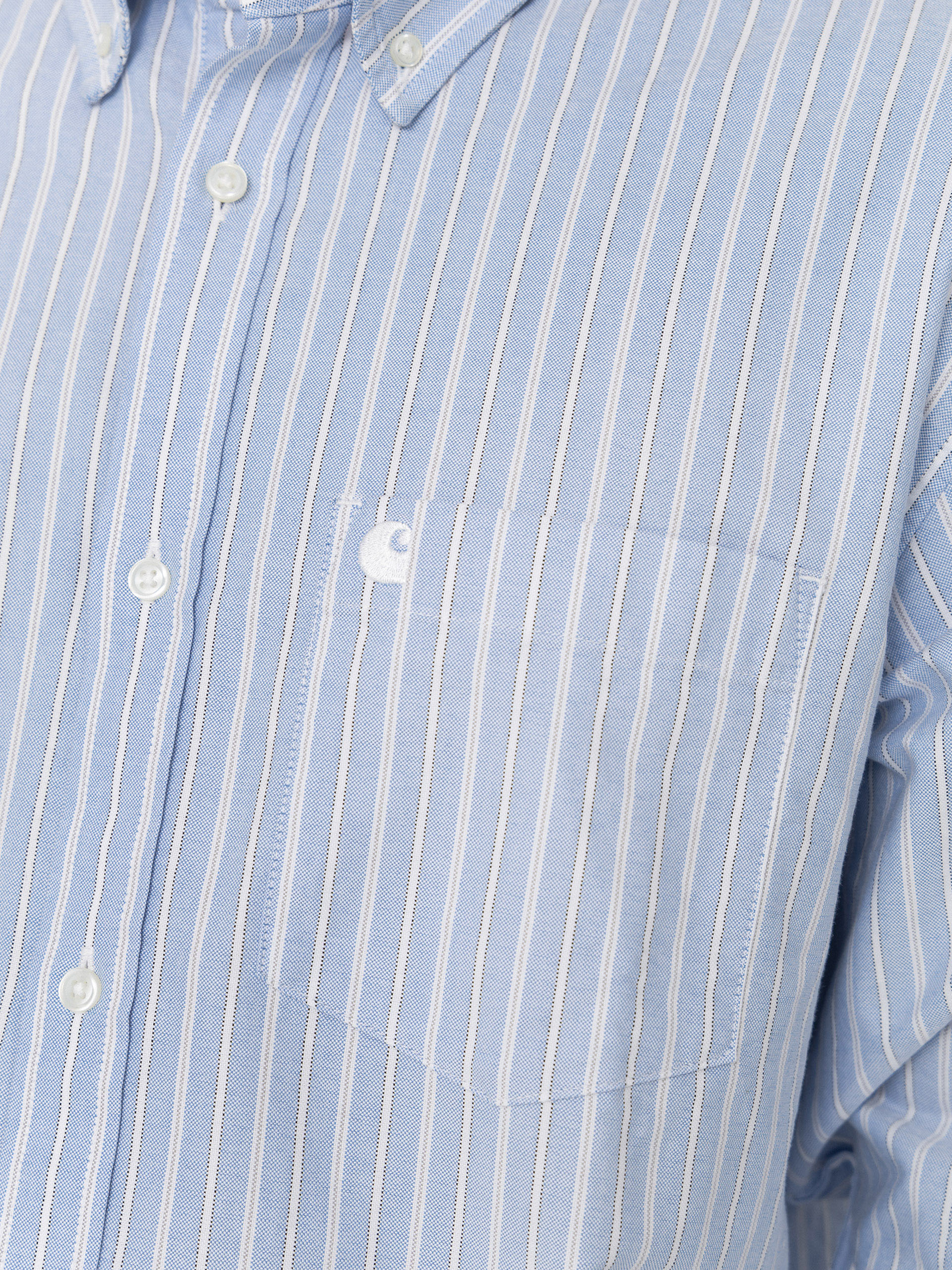 Риза Carhartt WIP Kanan (kanan stripe bleach)