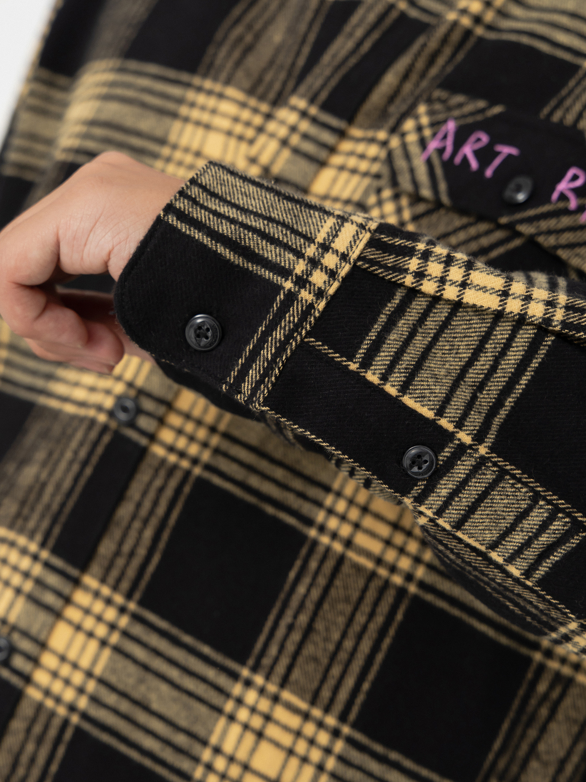 Риза Volcom Fa Ozzy Plaid (mustard)