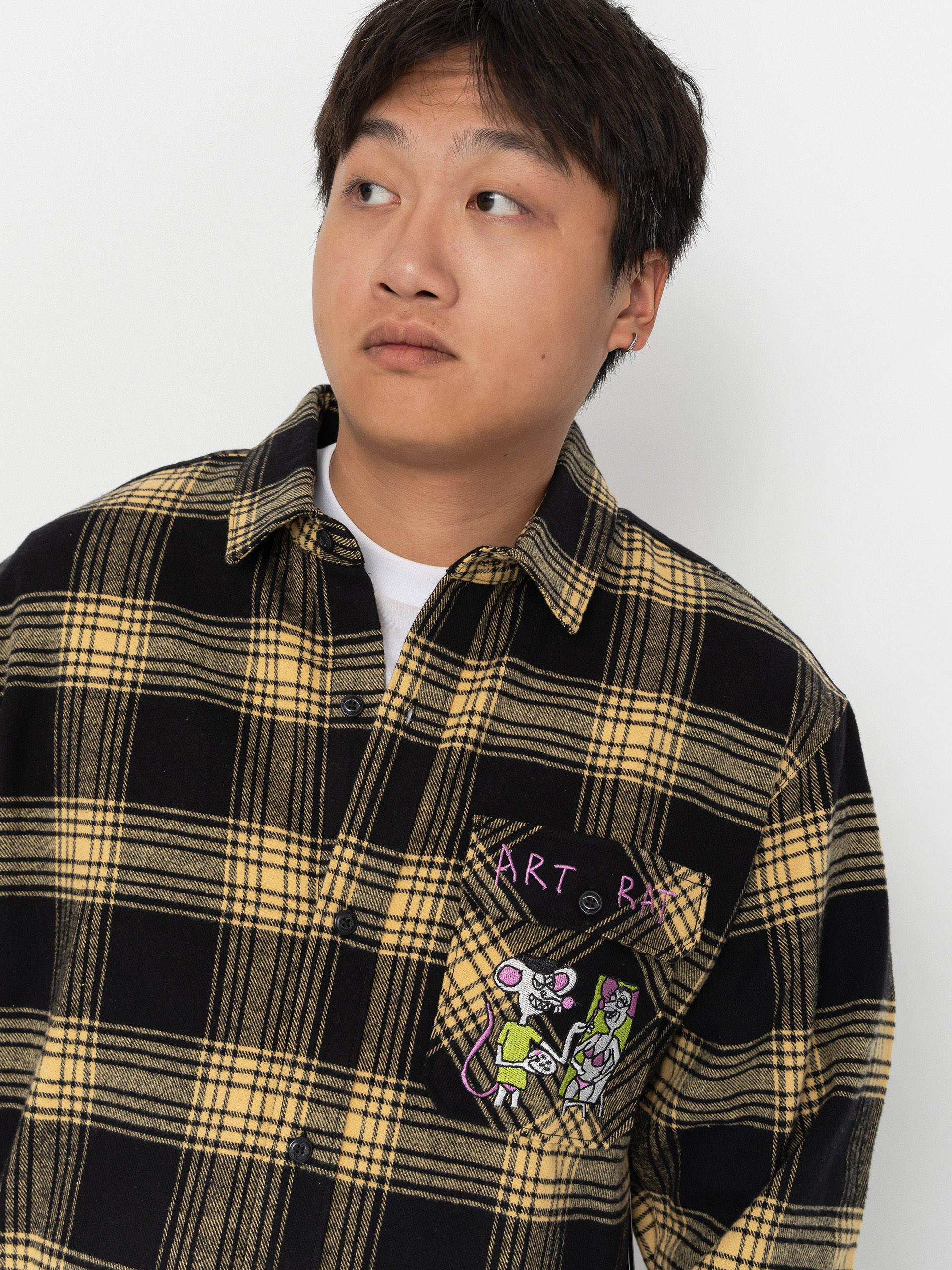 Риза Volcom Fa Ozzy Plaid (mustard)