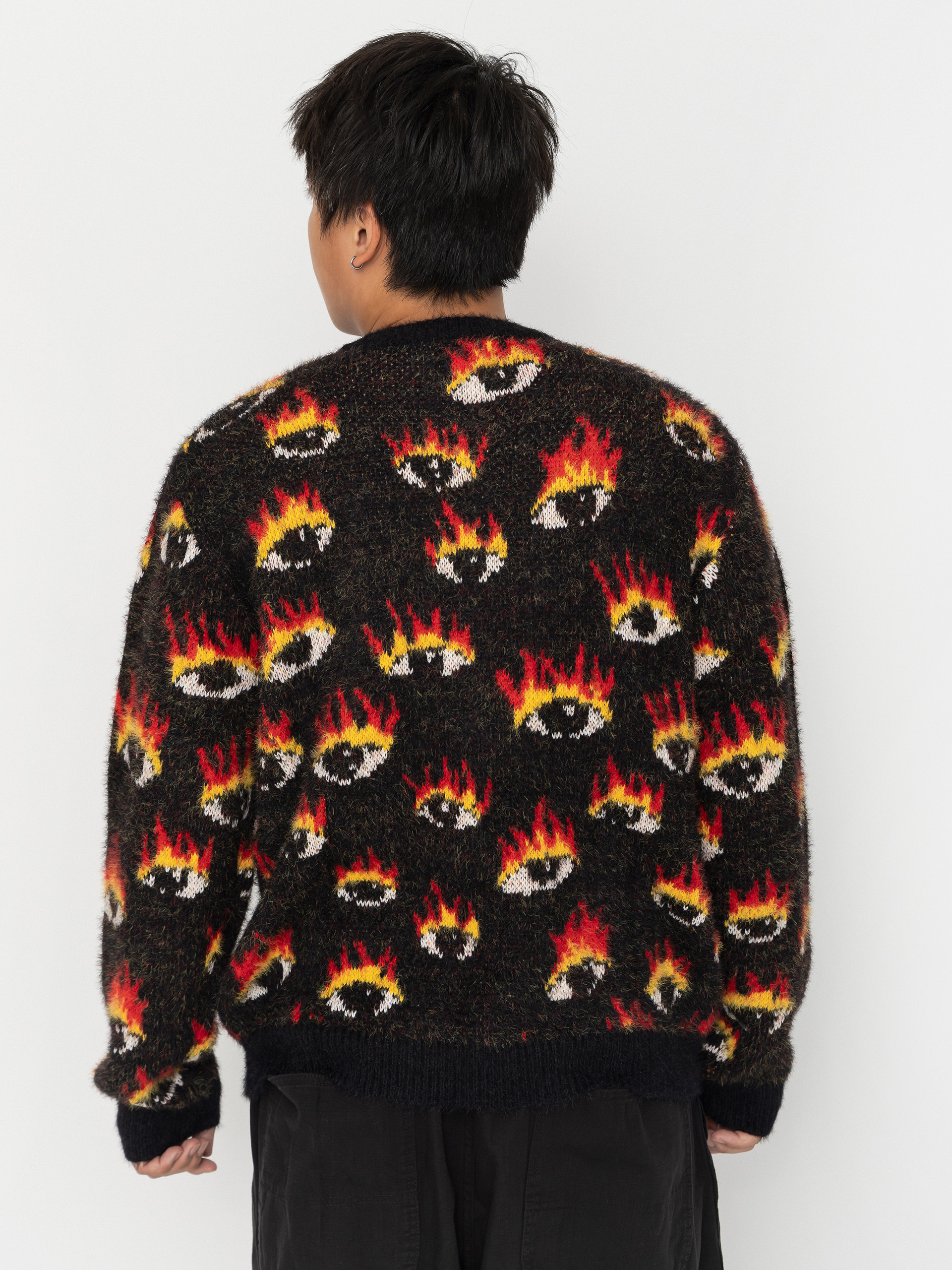 Пуловер Volcom Fa Ozzy Eyes (black)