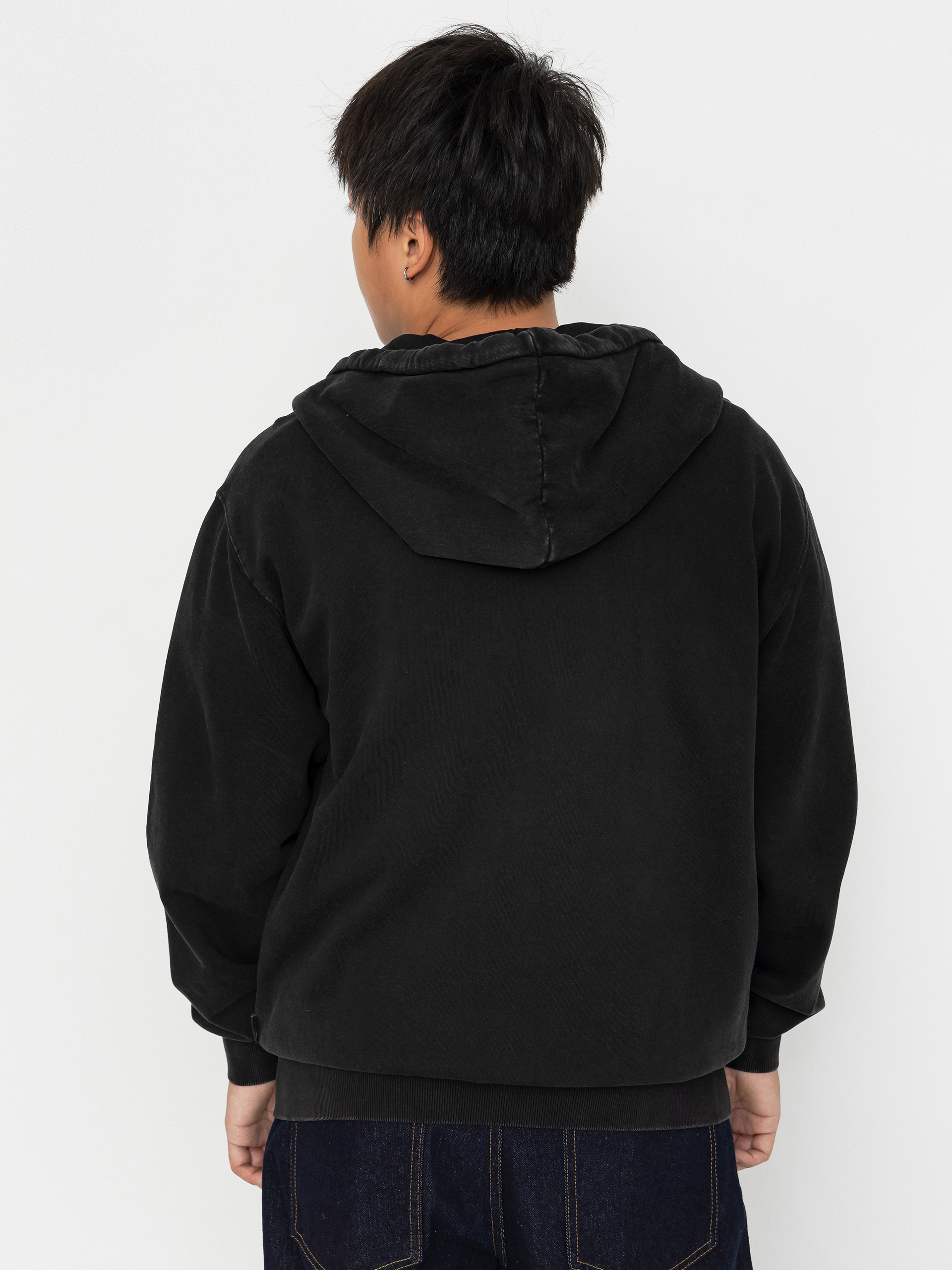 Суитшърт с качулка Volcom Studder ZHD (black)