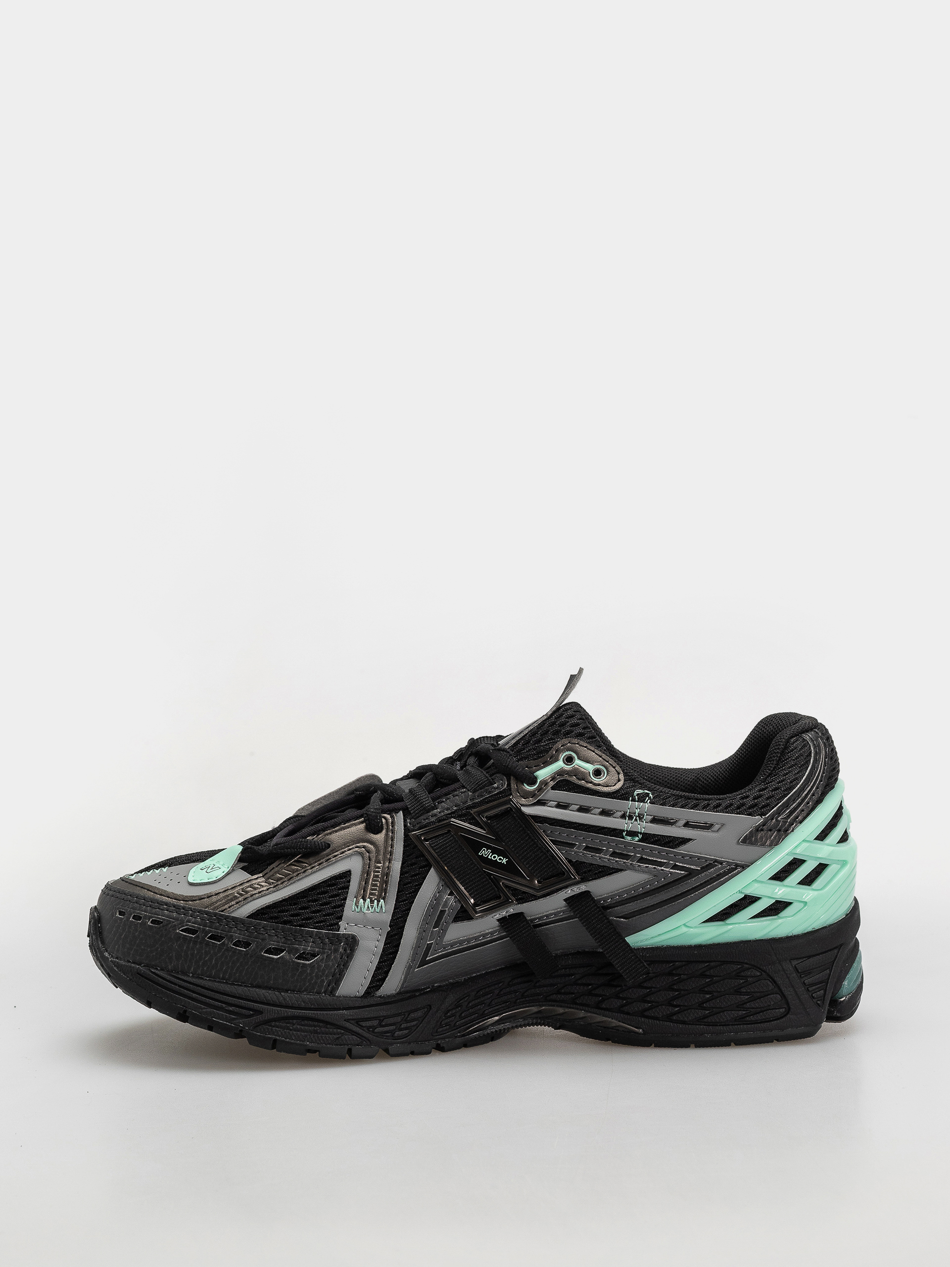 Обувки New Balance 1906 (black/bright mint)