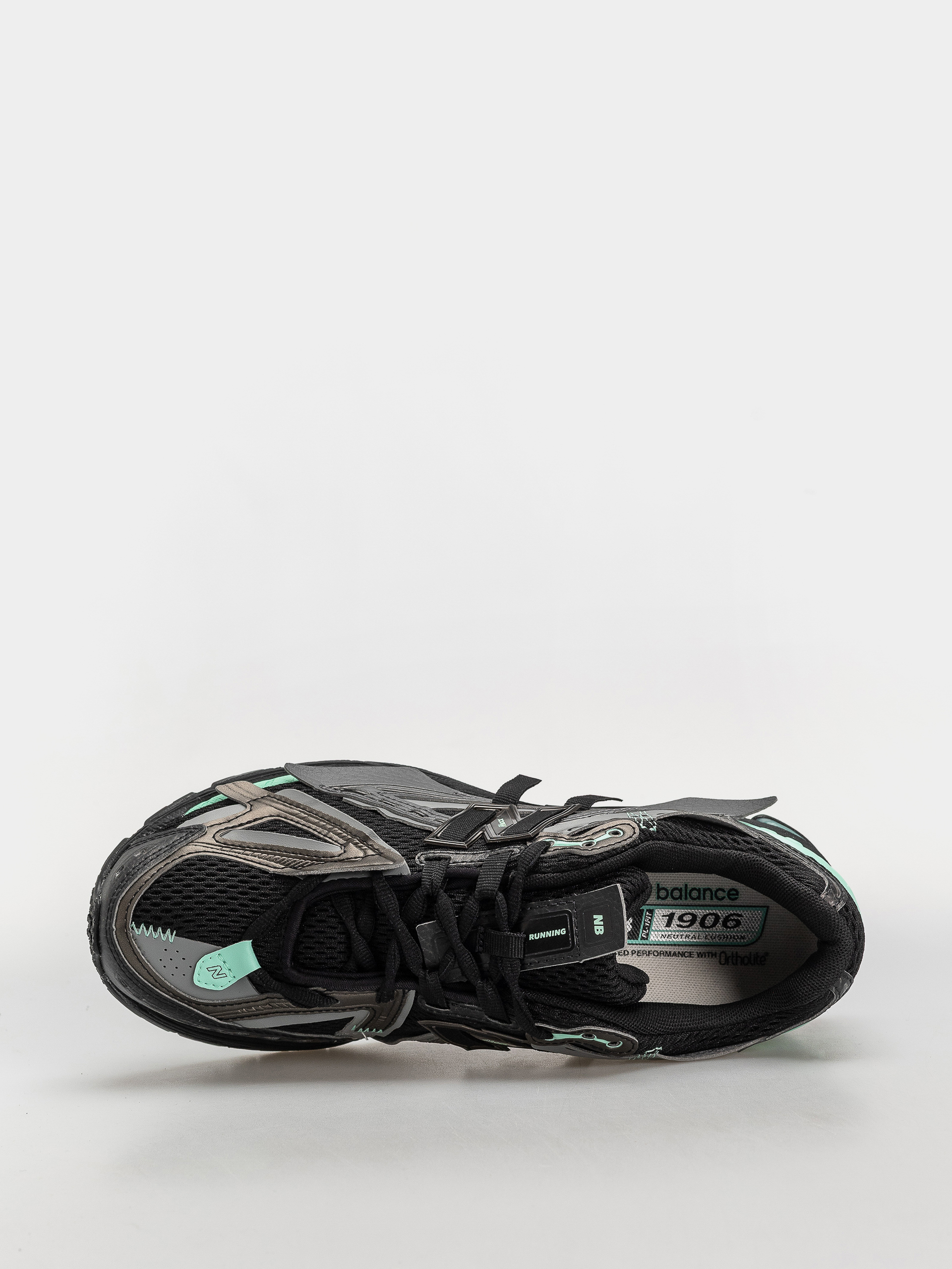 Обувки New Balance 1906 (black/bright mint)