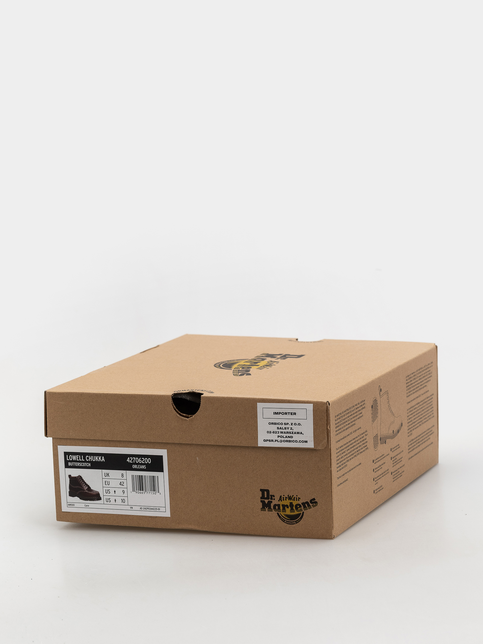 Обувки Dr. Martens Lowell Chukka (butterscotch)