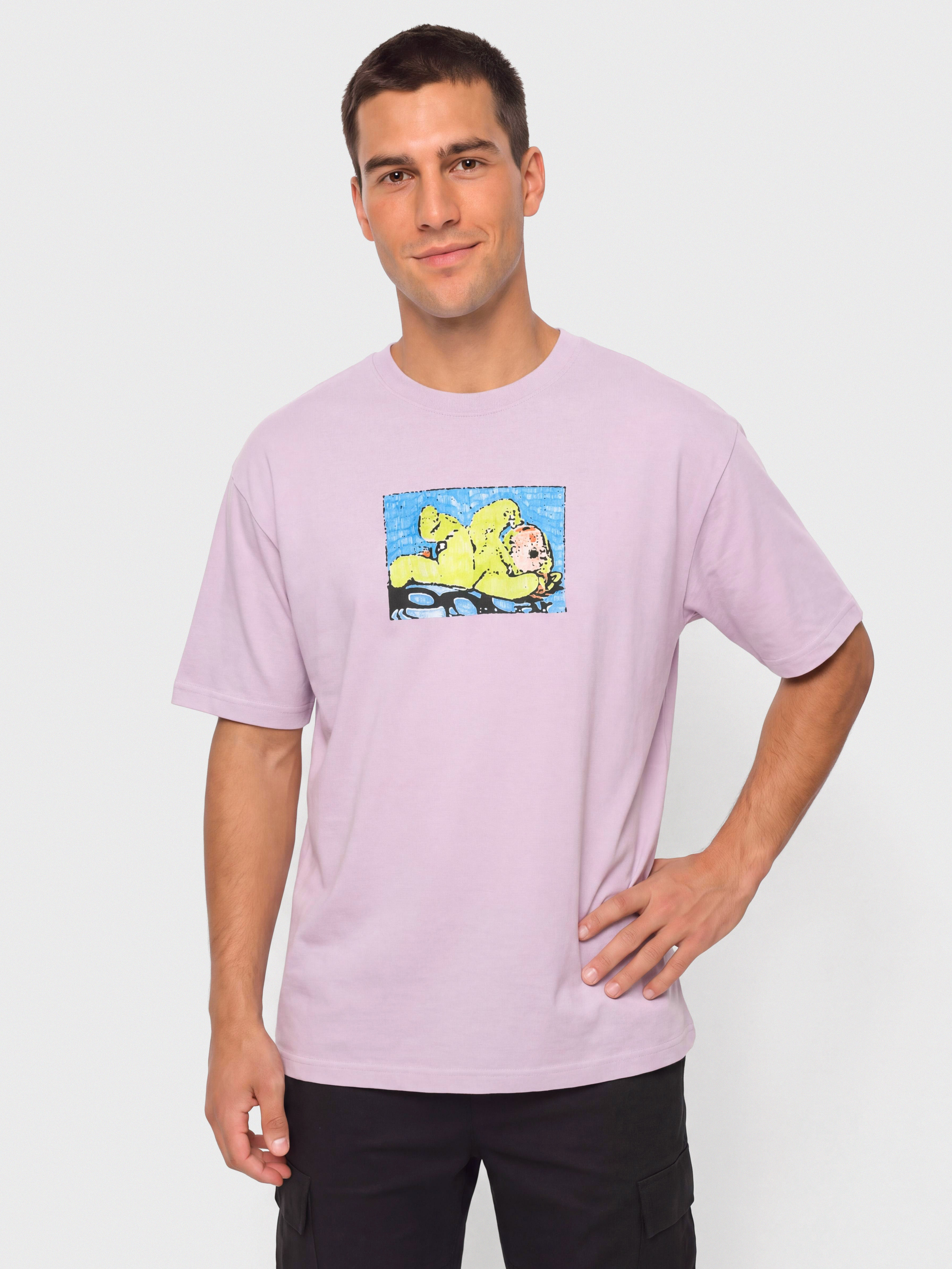 Тениска Polar Skate Lazy Bunny (orchid)