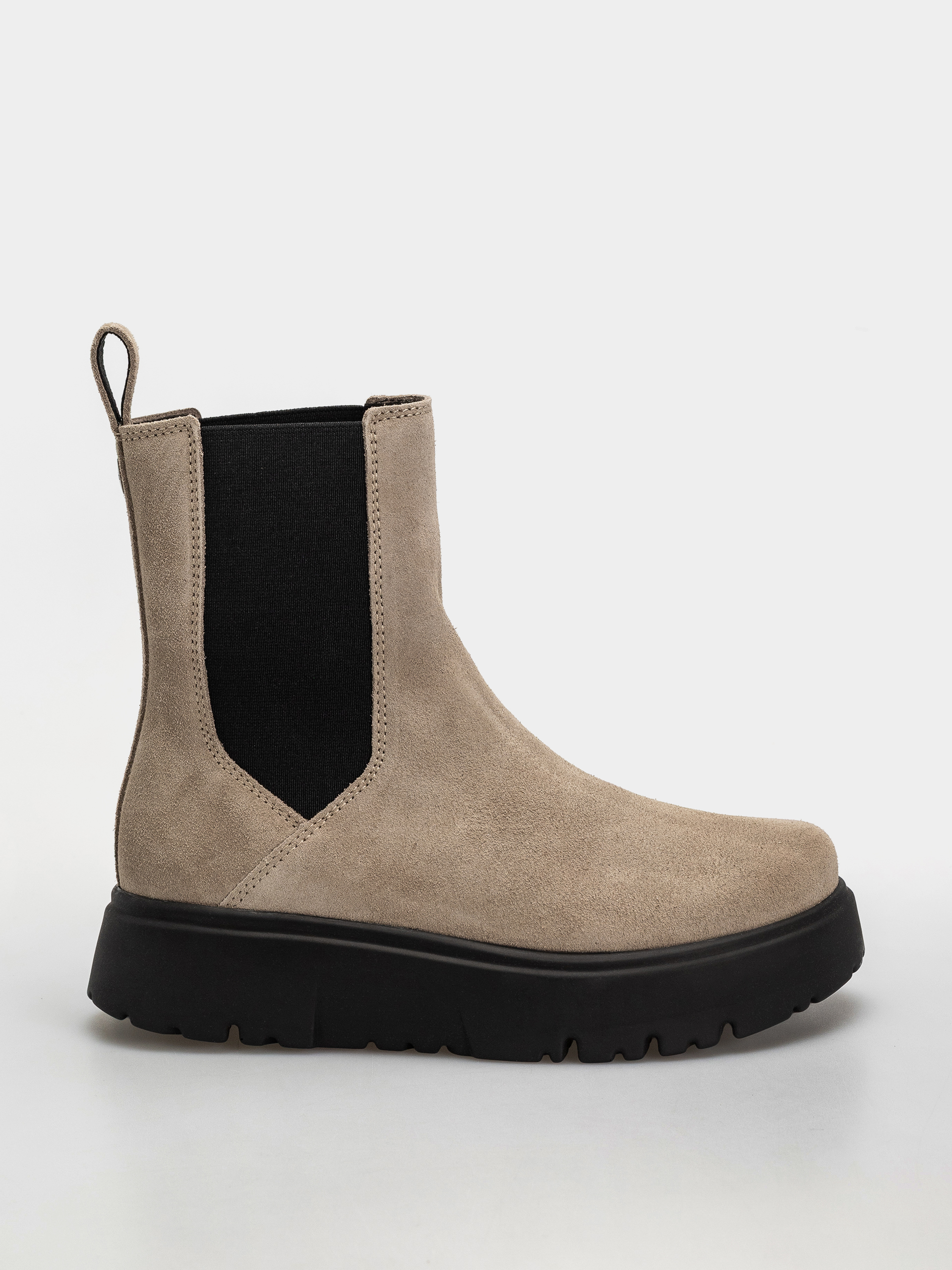 u041eu0431u0443u0432u043au0438 Birkenstock Theda Chelsea Suede Leather Narrow Wmn (taupe)