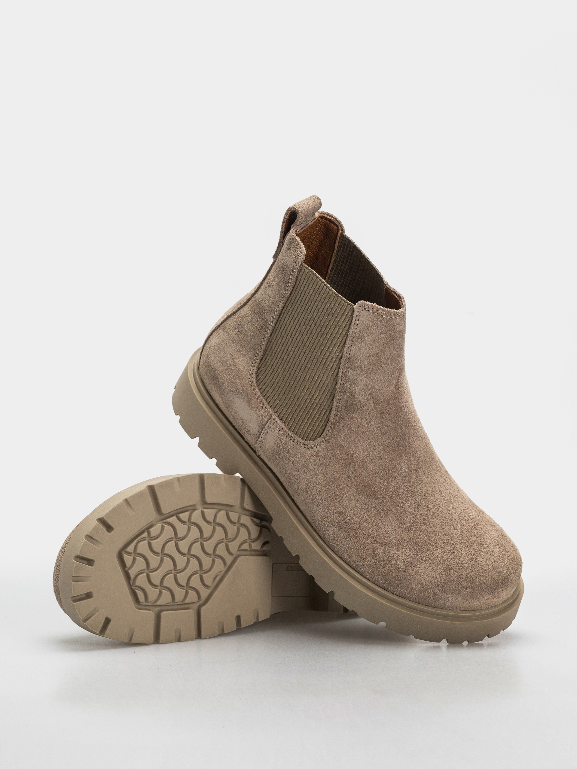Обувки Birkenstock Highwood Suede Leather Narrow (taupe)