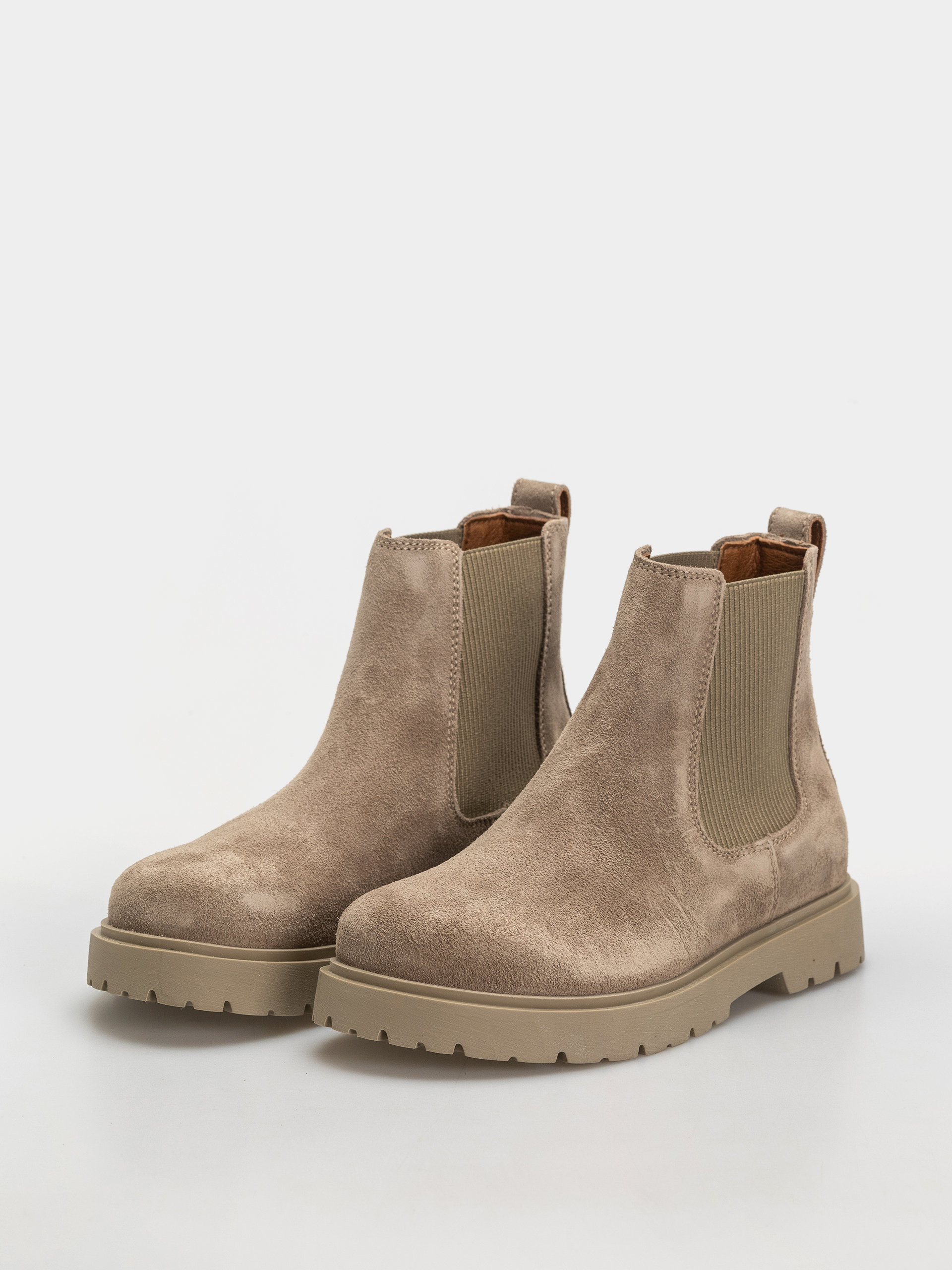 Обувки Birkenstock Highwood Suede Leather Narrow (taupe)