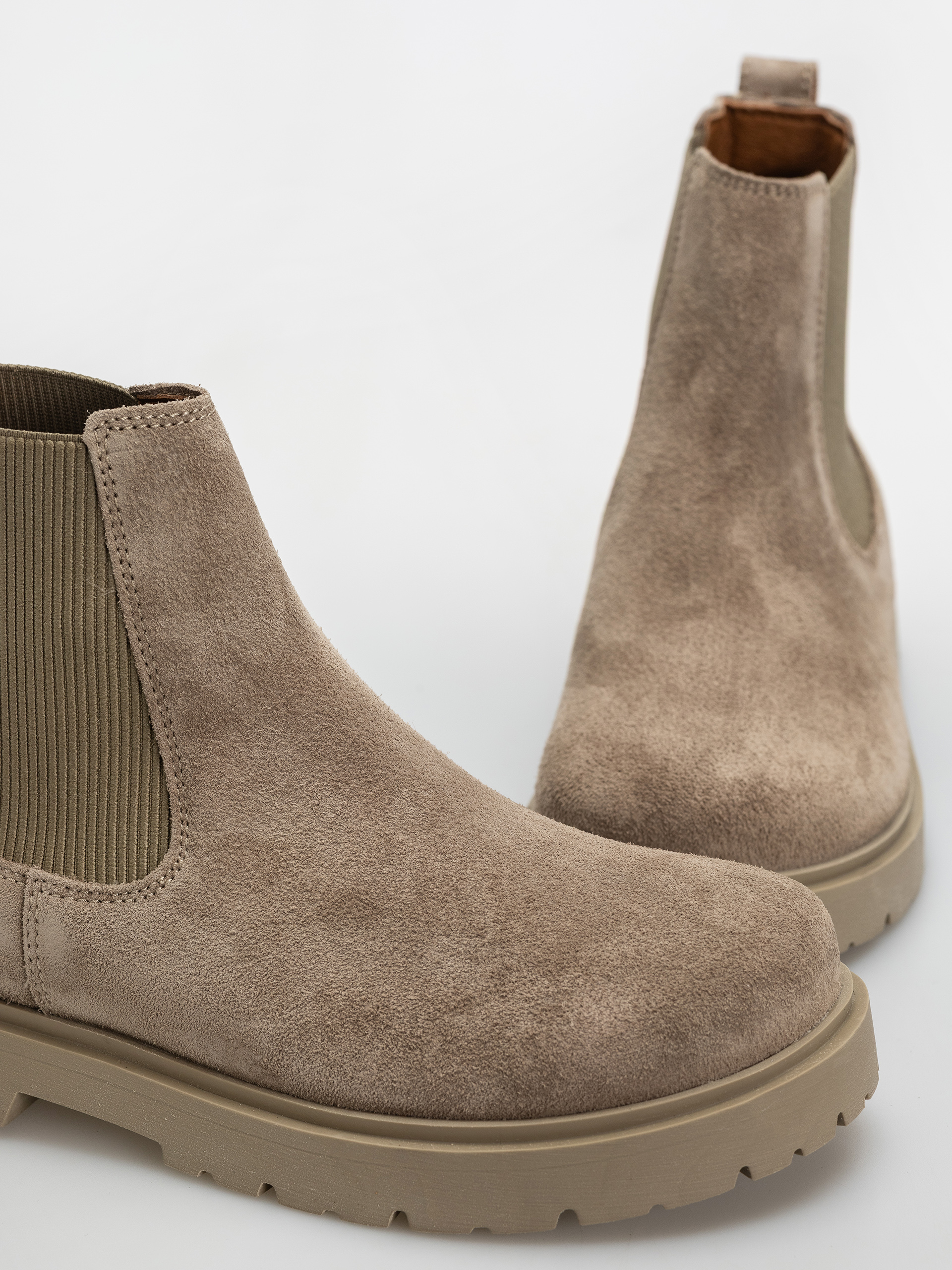 Обувки Birkenstock Highwood Suede Leather Narrow (taupe)