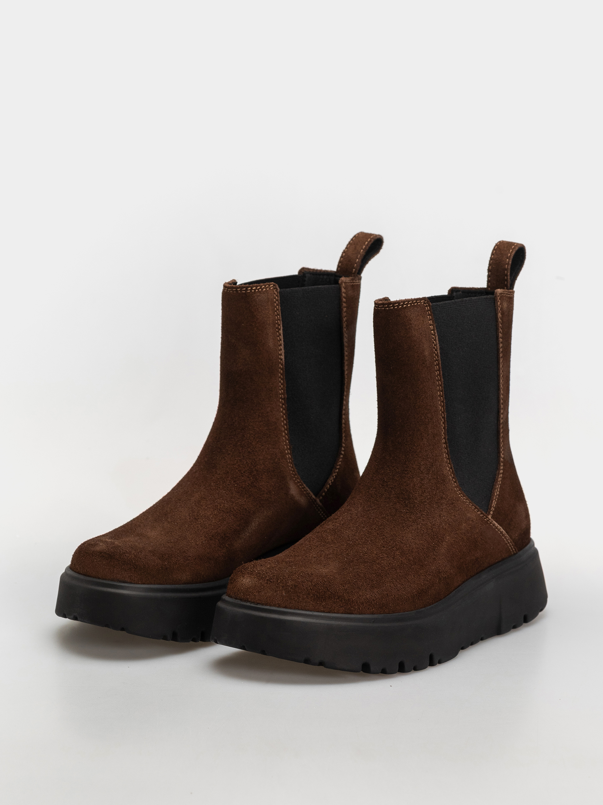 Обувки Birkenstock Theda Chelsea Suede Leather Narrow Wmn (carafe)