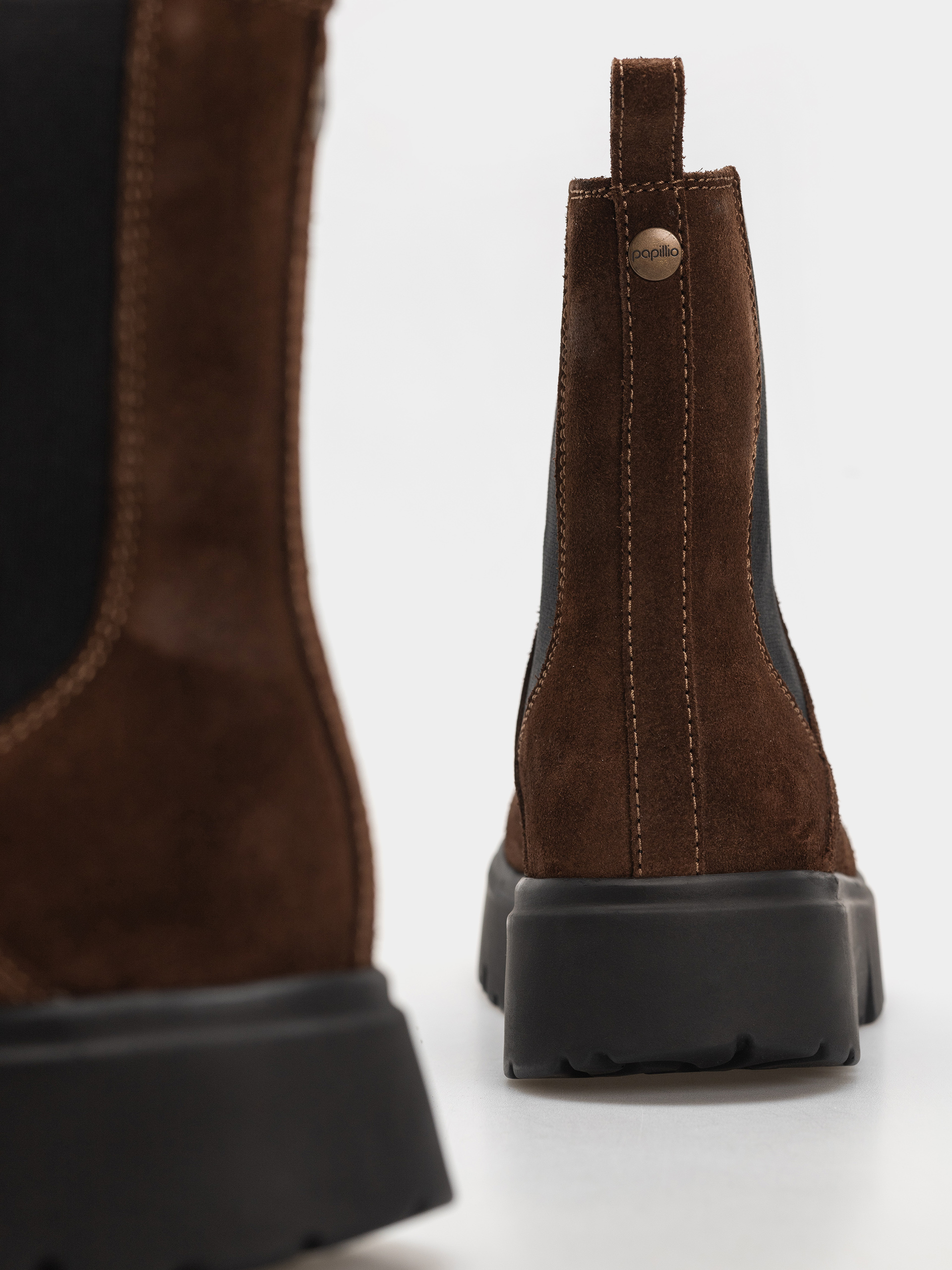 Обувки Birkenstock Theda Chelsea Suede Leather Narrow Wmn (carafe)