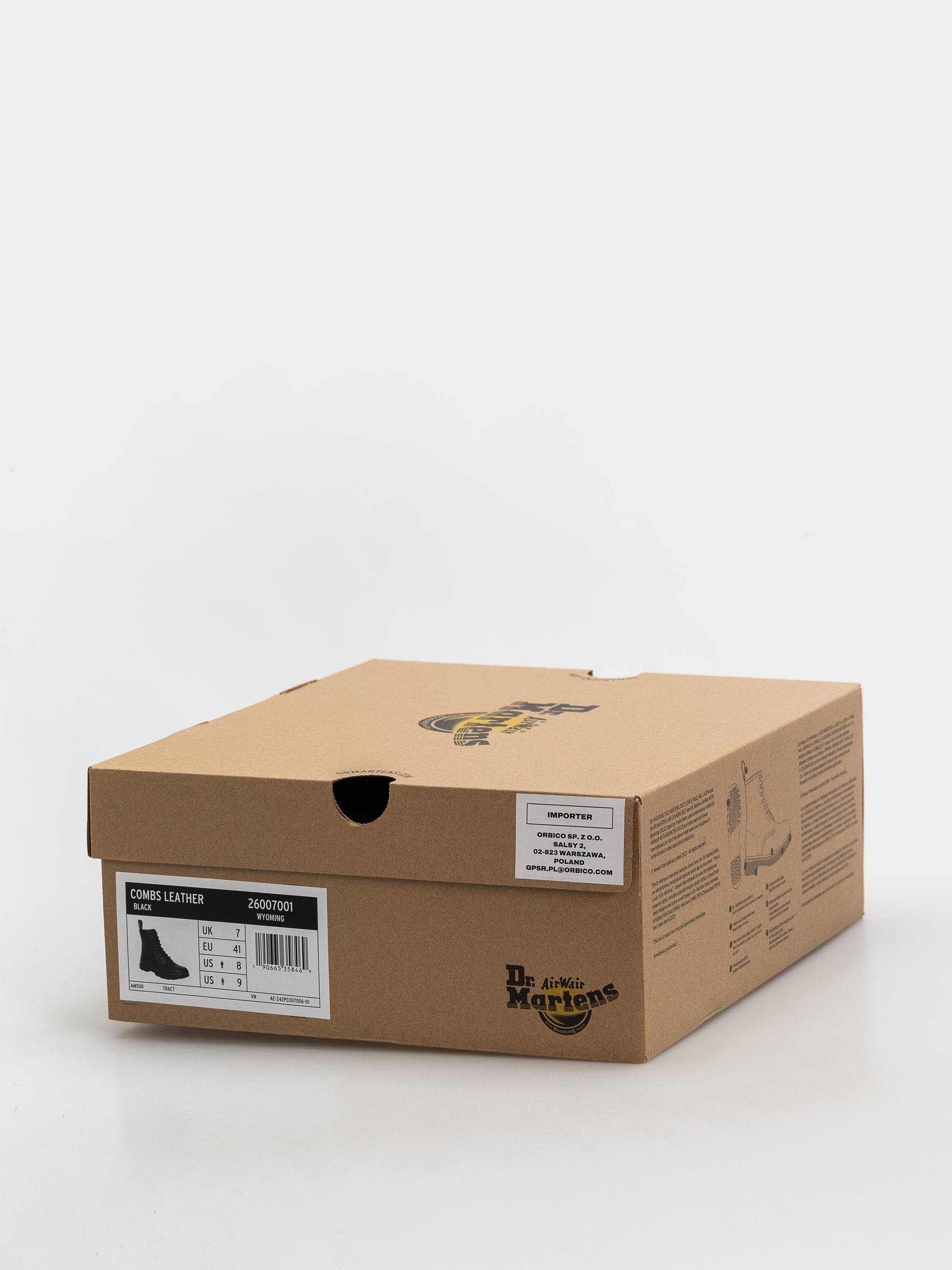 Обувки Dr. Martens Combs Leather (black)