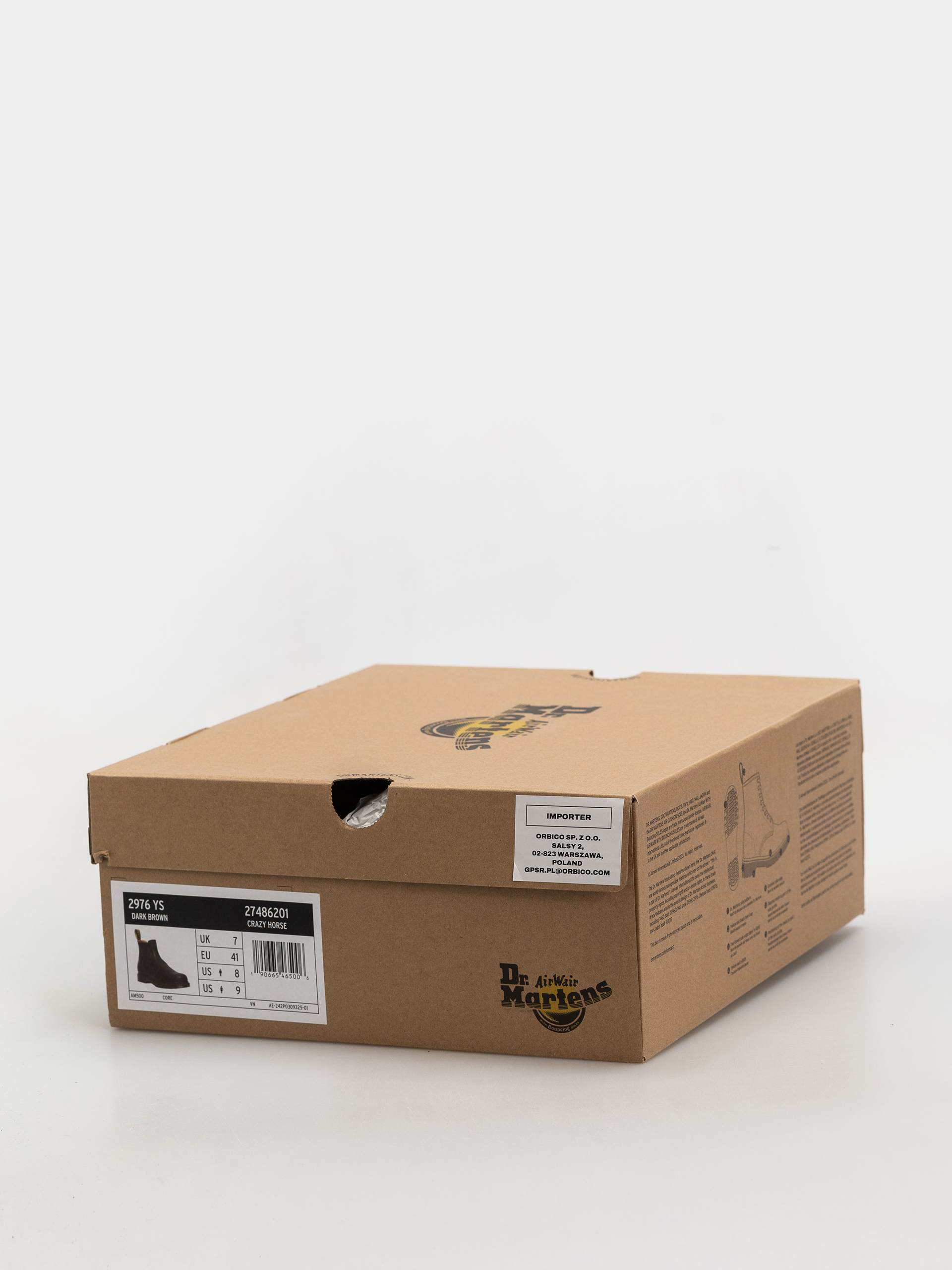 Обувки Dr. Martens 2976 YS (dark brown)