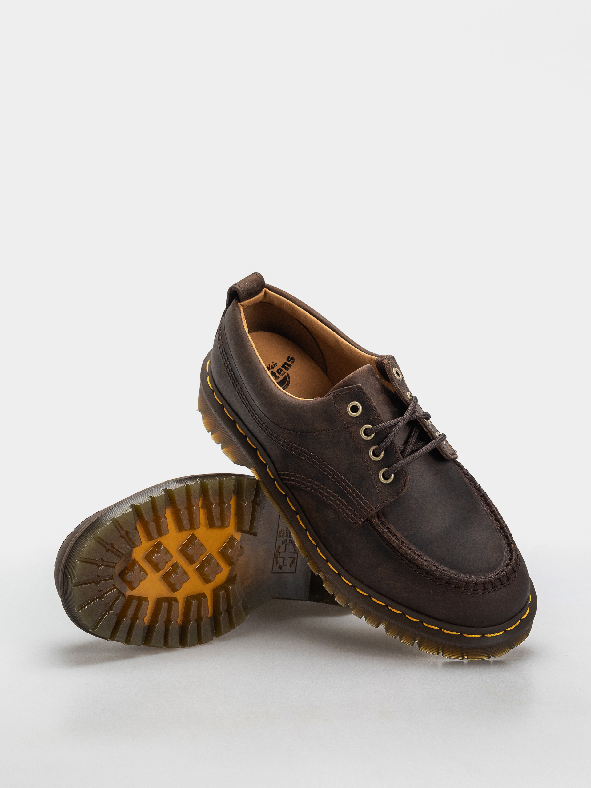 Обувки Dr. Martens Lowell (dark brown)