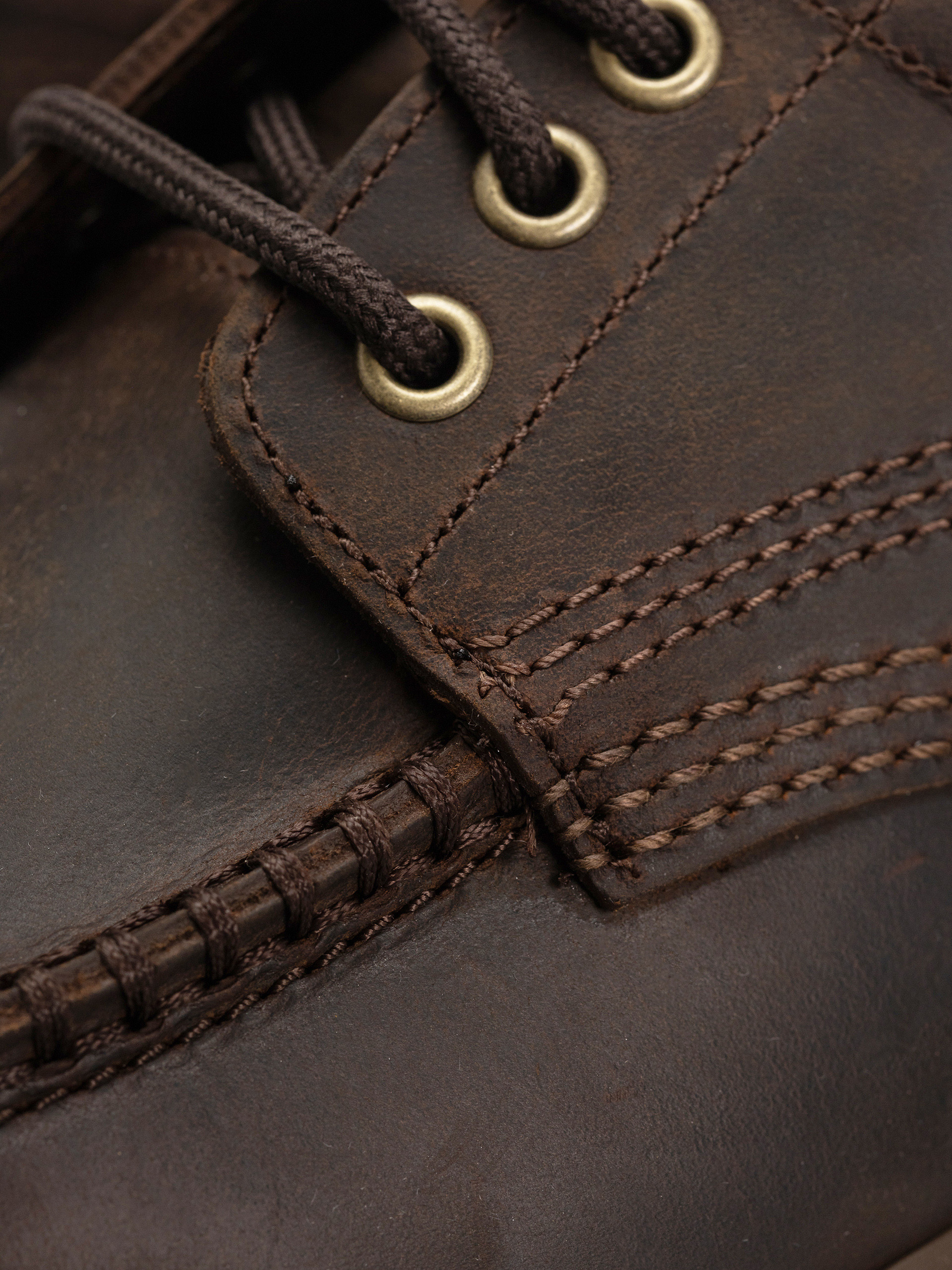 Обувки Dr. Martens Lowell (dark brown)
