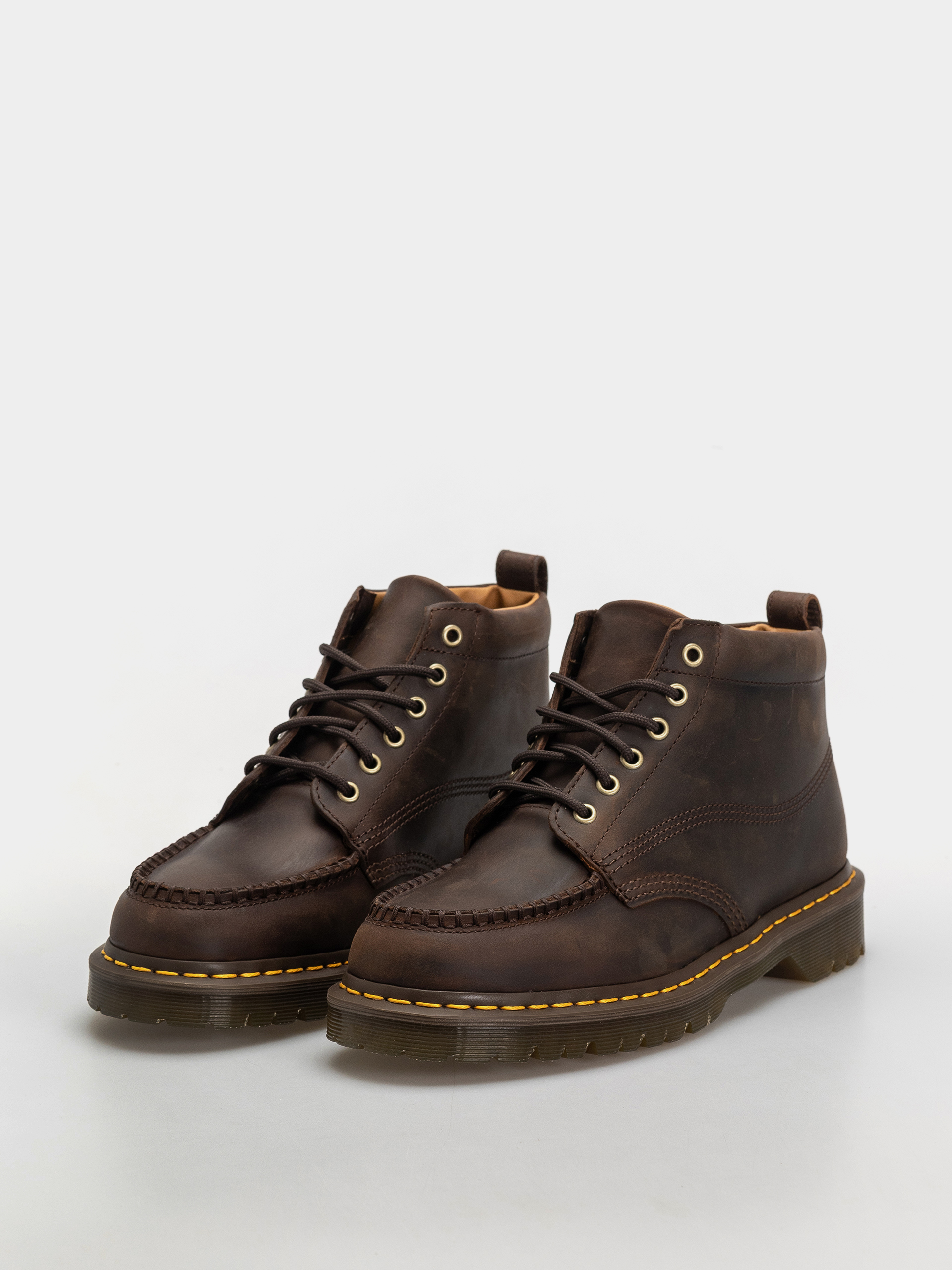 Обувки Dr. Martens Lowell Chukka (dark brown)