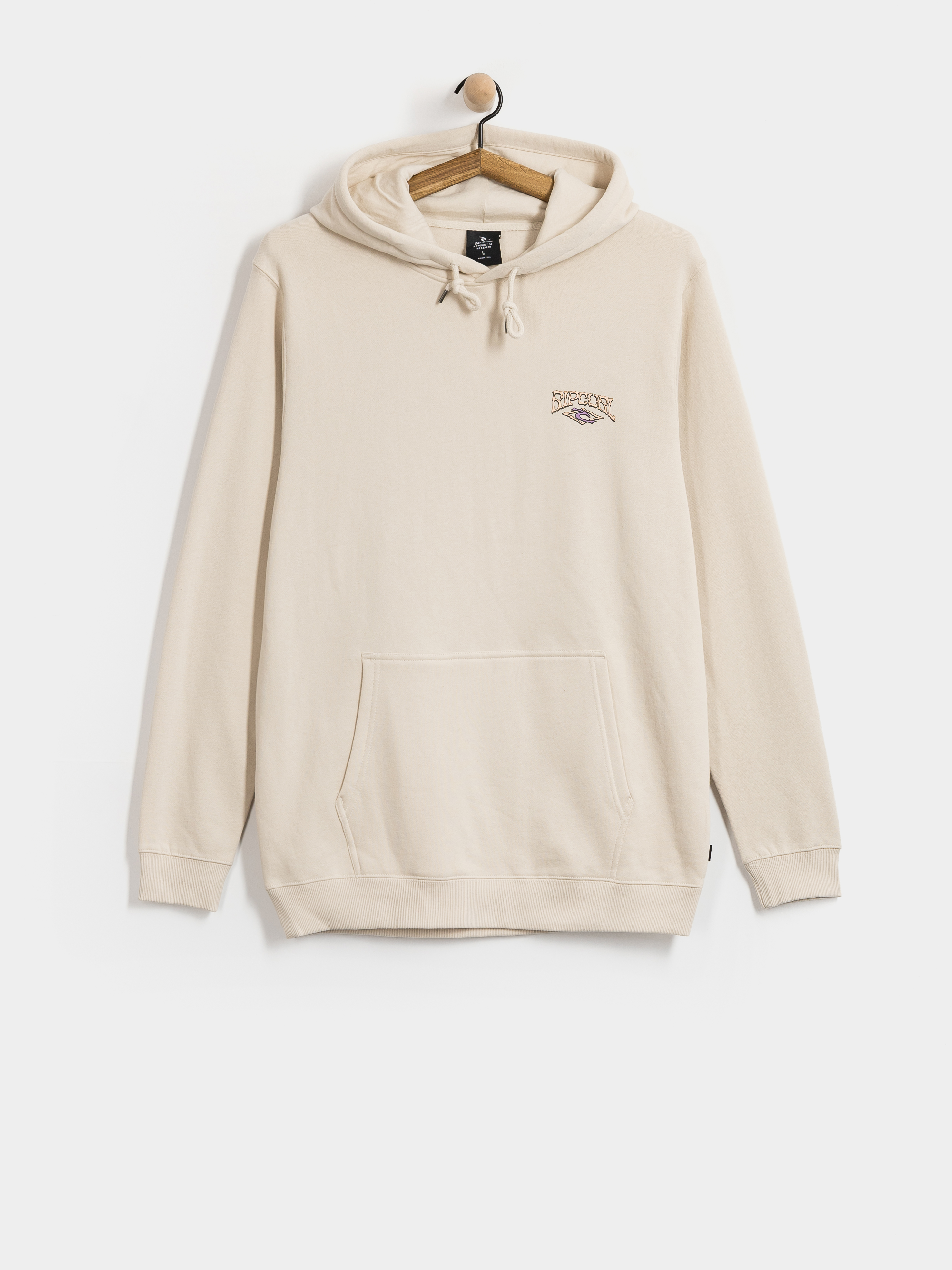 Суитшърт с качулка Rip Curl Air Shred HD (vintage white)