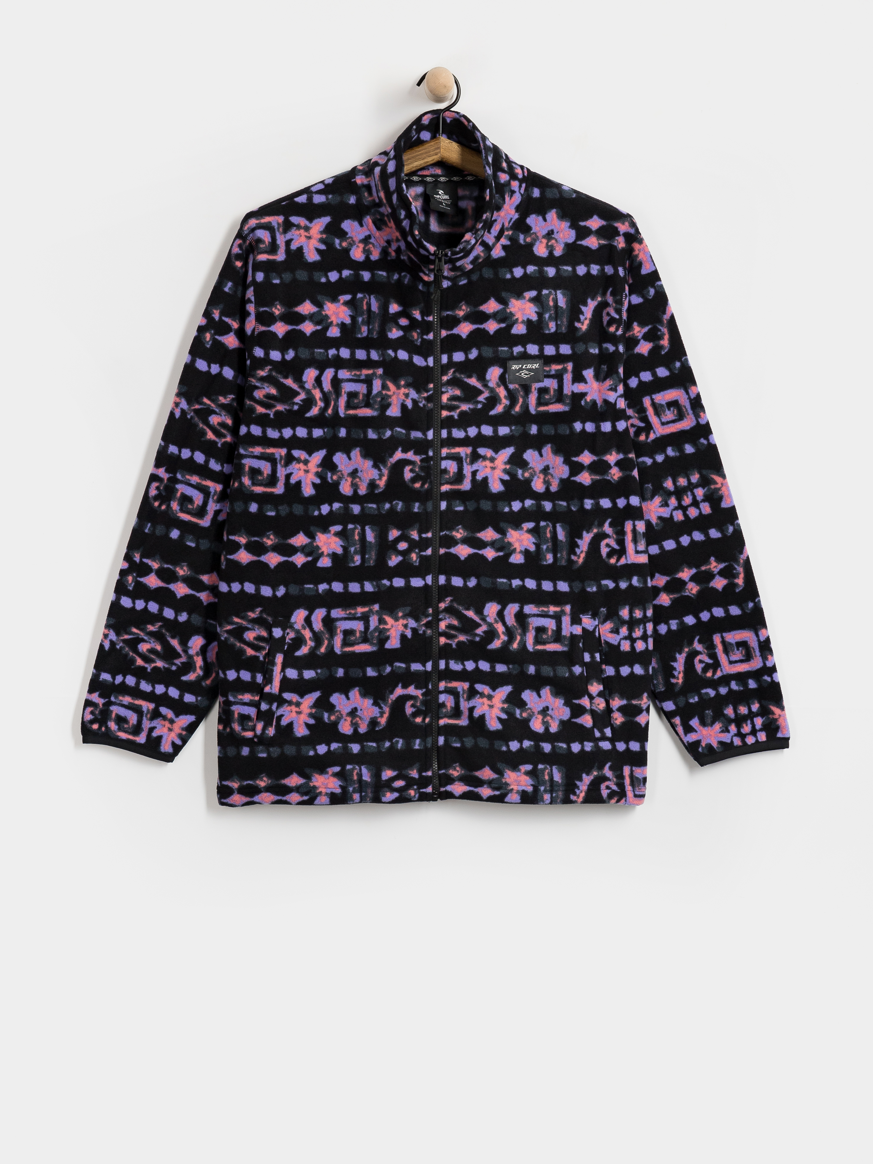 Поларени суитшърт Rip Curl Sessions (black)